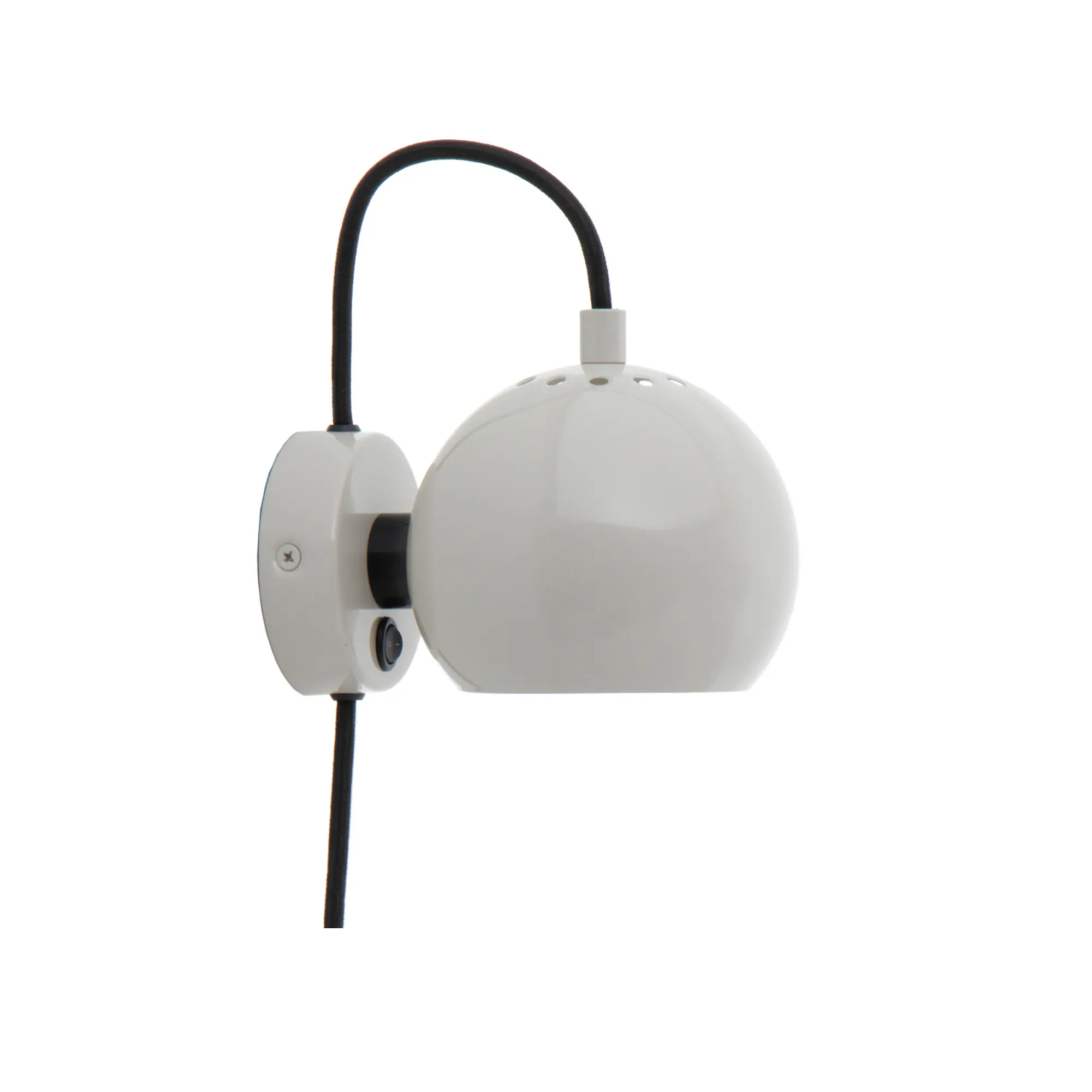 Ball Vegglampe Ø12 cm