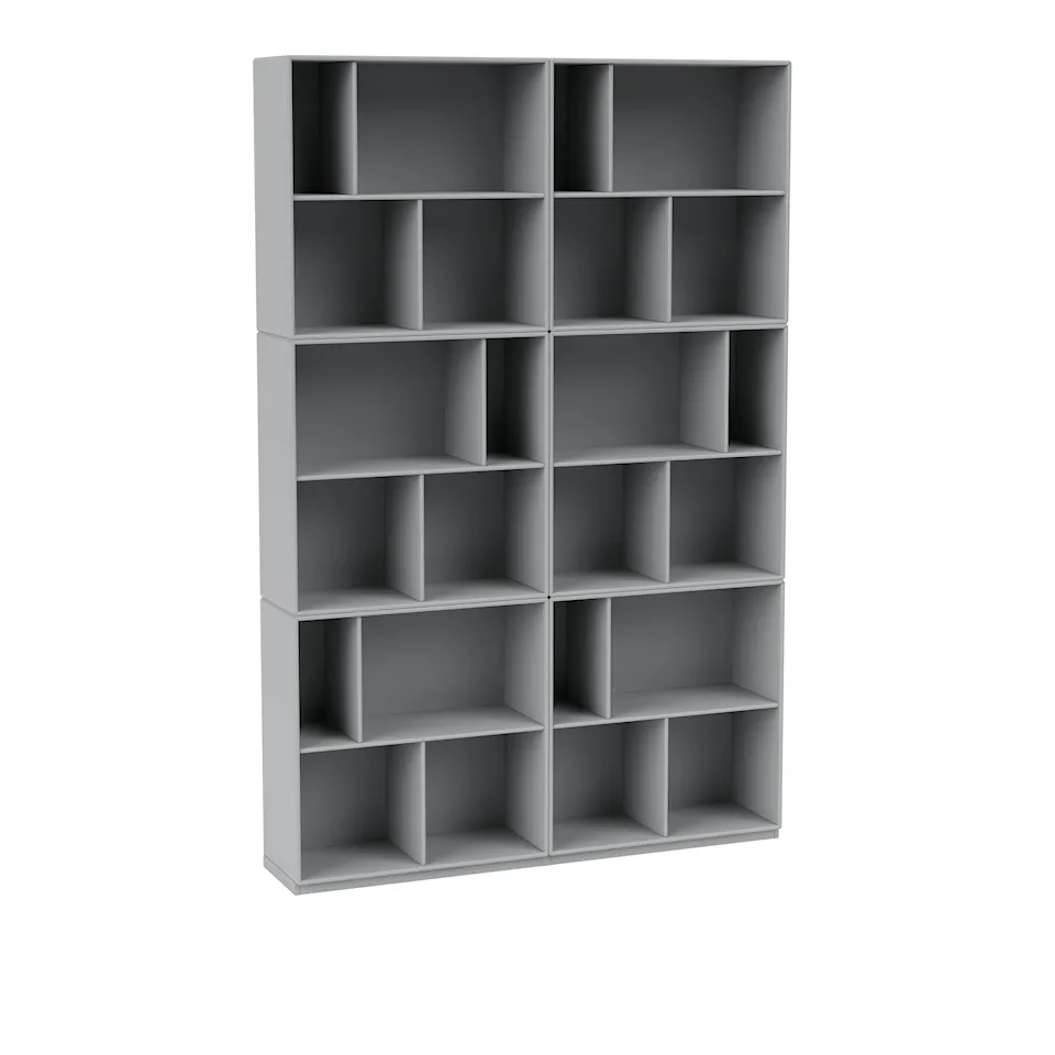 Montana Selection Read Spacious bokhylla sockel 3 cm