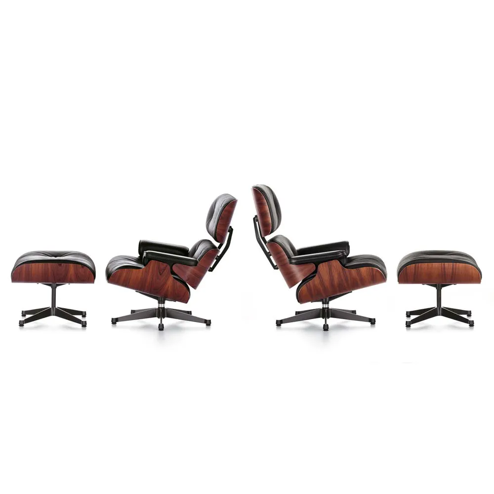 Lounge fotpall Black