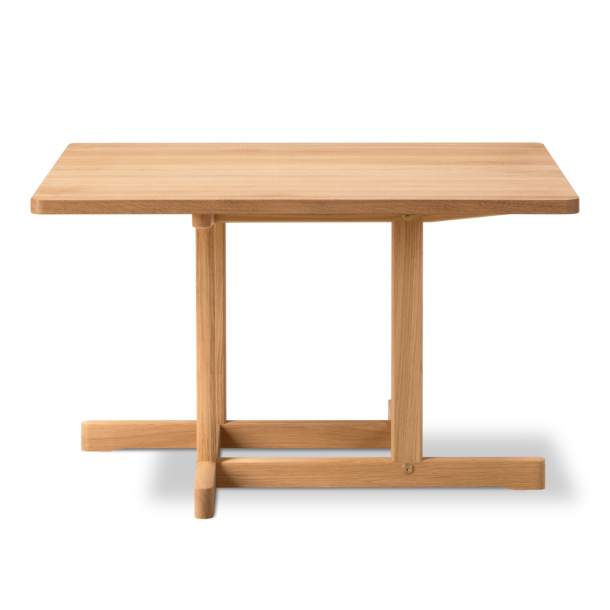 Fredericia Furniture - BM80 Mogensen Coffee Table 90x90 cm - height 54 cm - Oak oil - Soffbord - Børge Mogensen - Träfärgad - Trä
