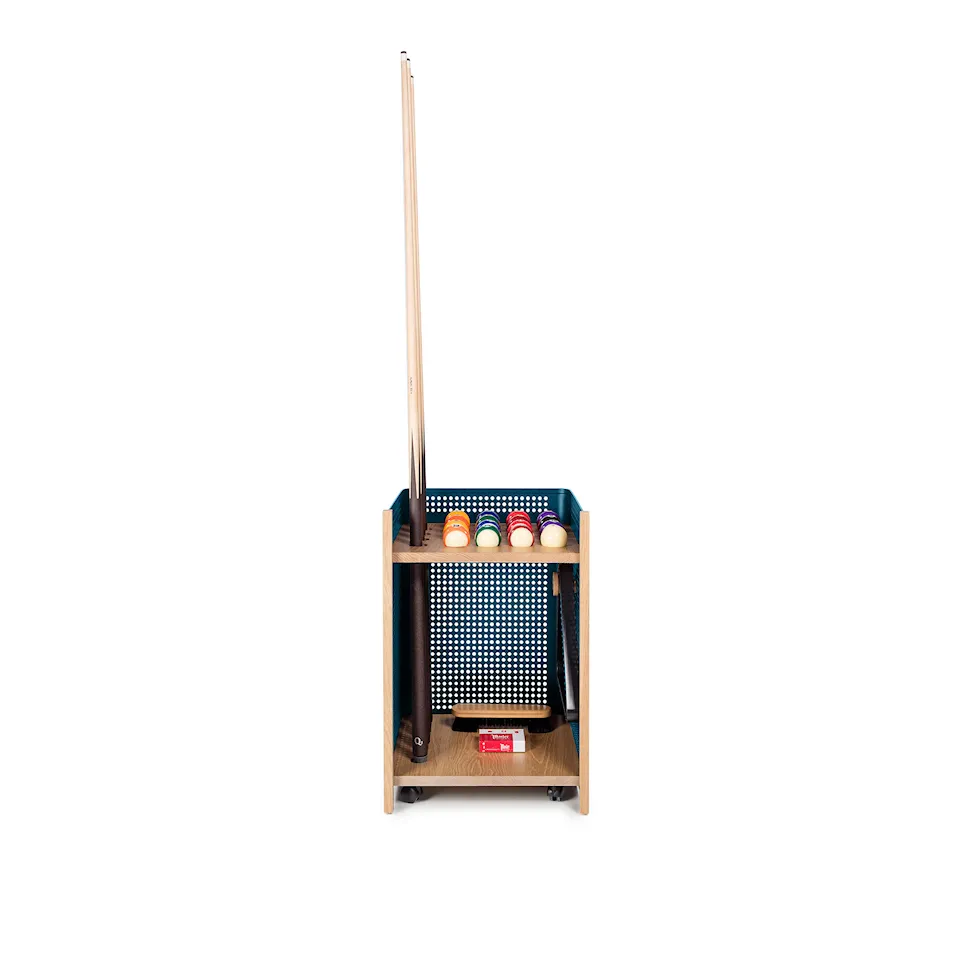 Mou Indoor Floor Cue Rack Oak