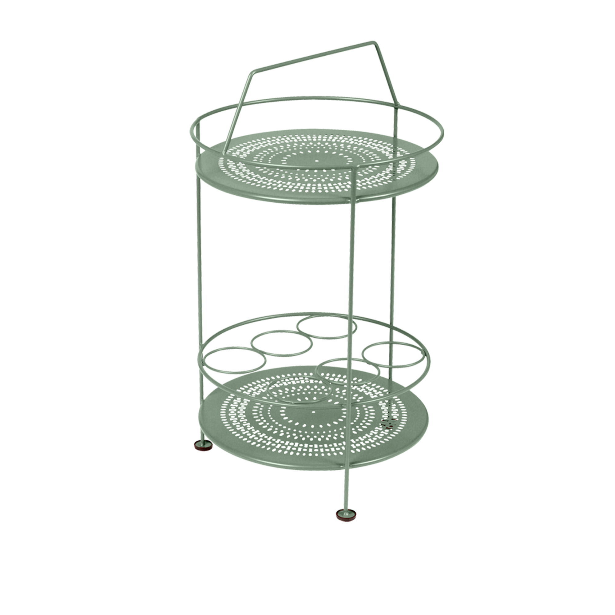 Fermob - Montmartre Portable Bar, Cactus - Småbord & Sidobord utomhus - Grön - Metall