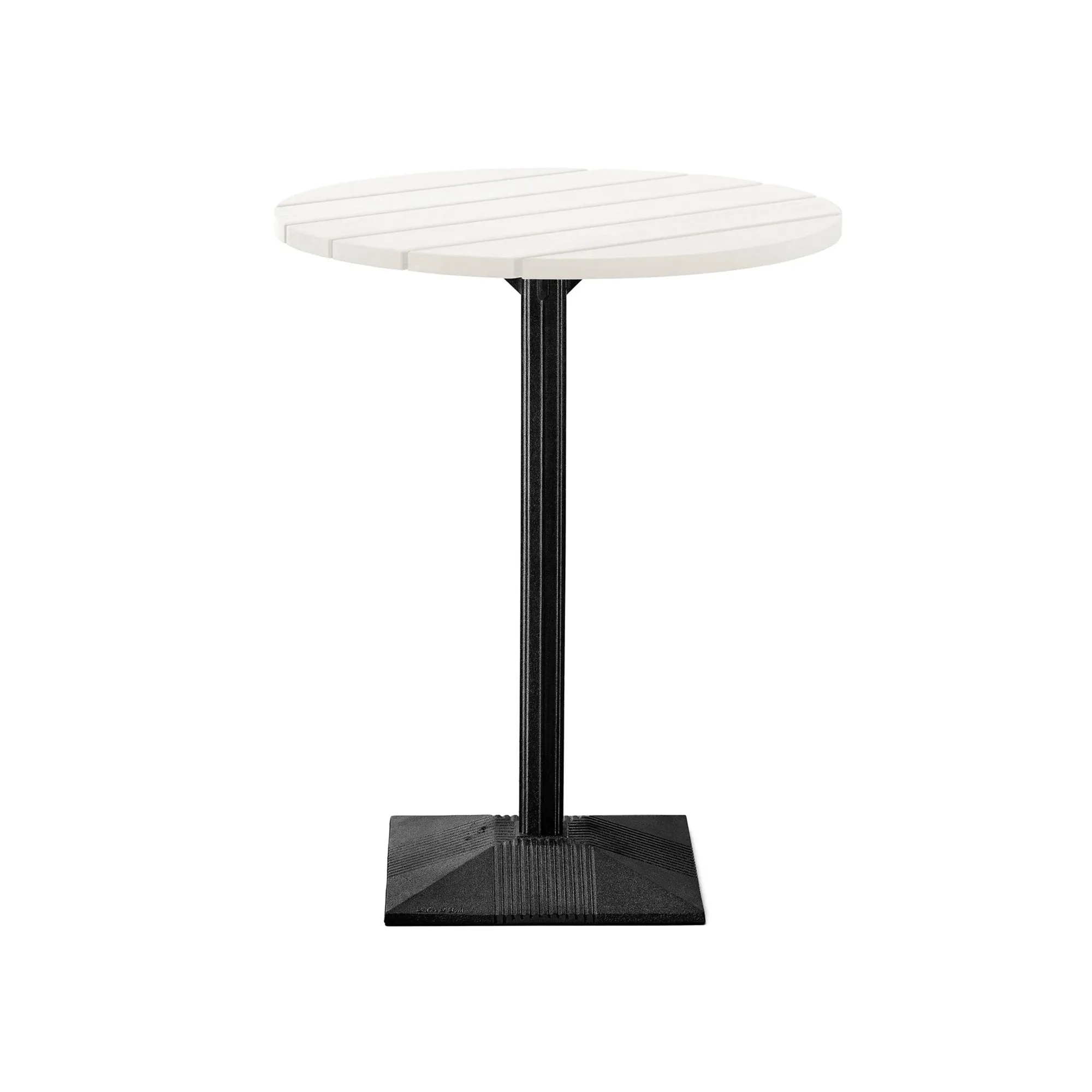 Lund Bord Liten Fot Vitlackerad Furu