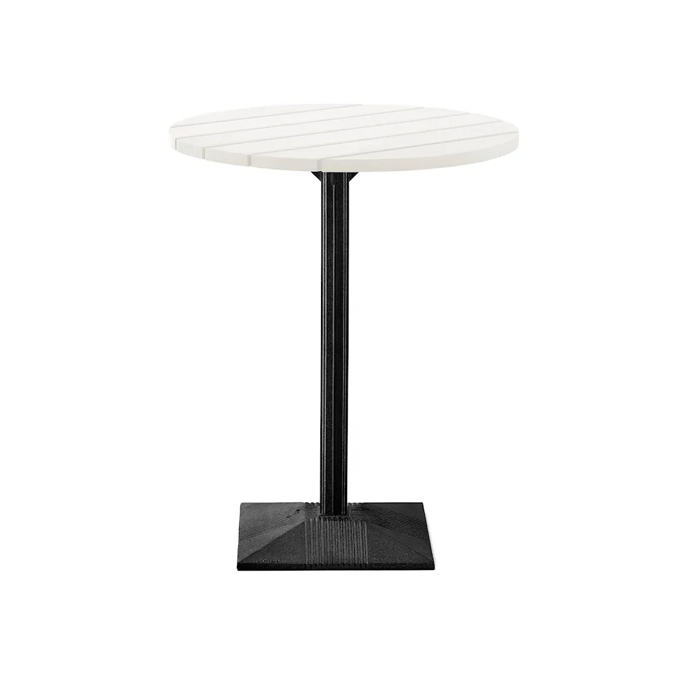 Lund Bord Liten Fot Vitlackerad Furu