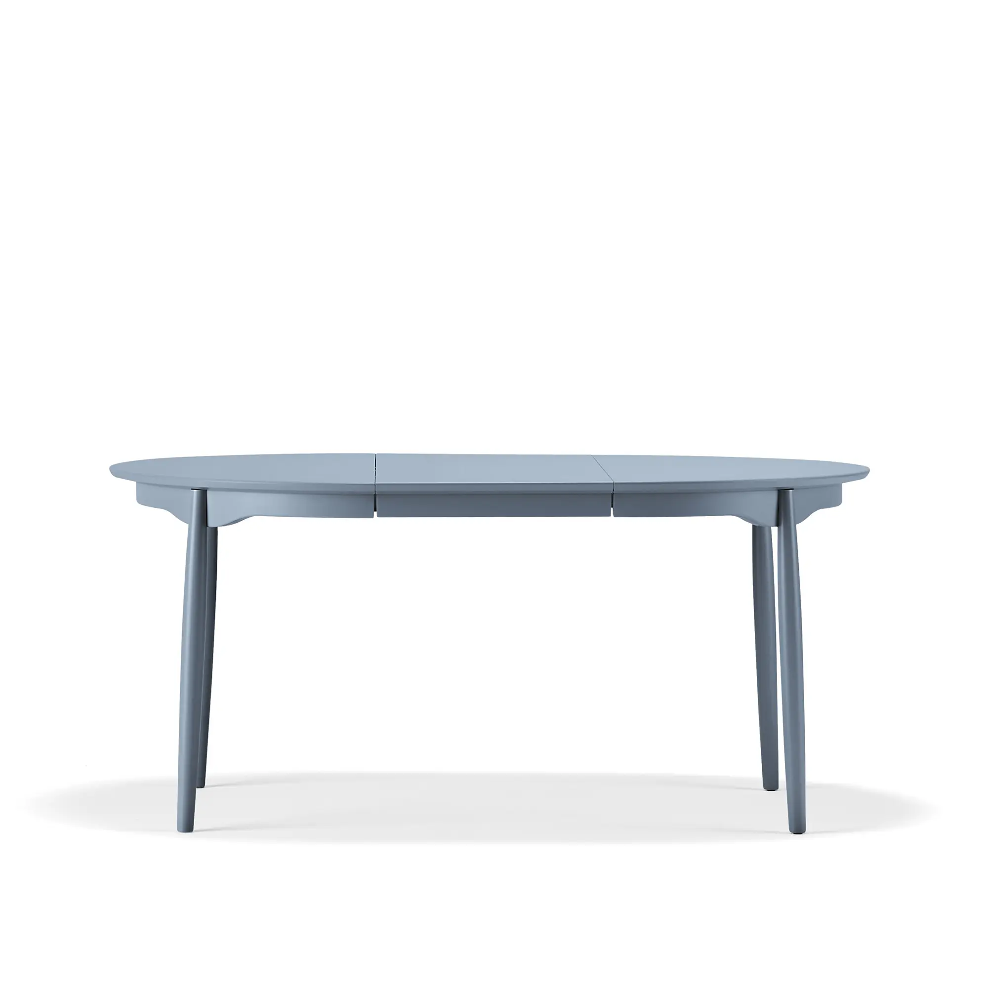 Carl spisebord Ø115 cm delbart uten ileggsplate