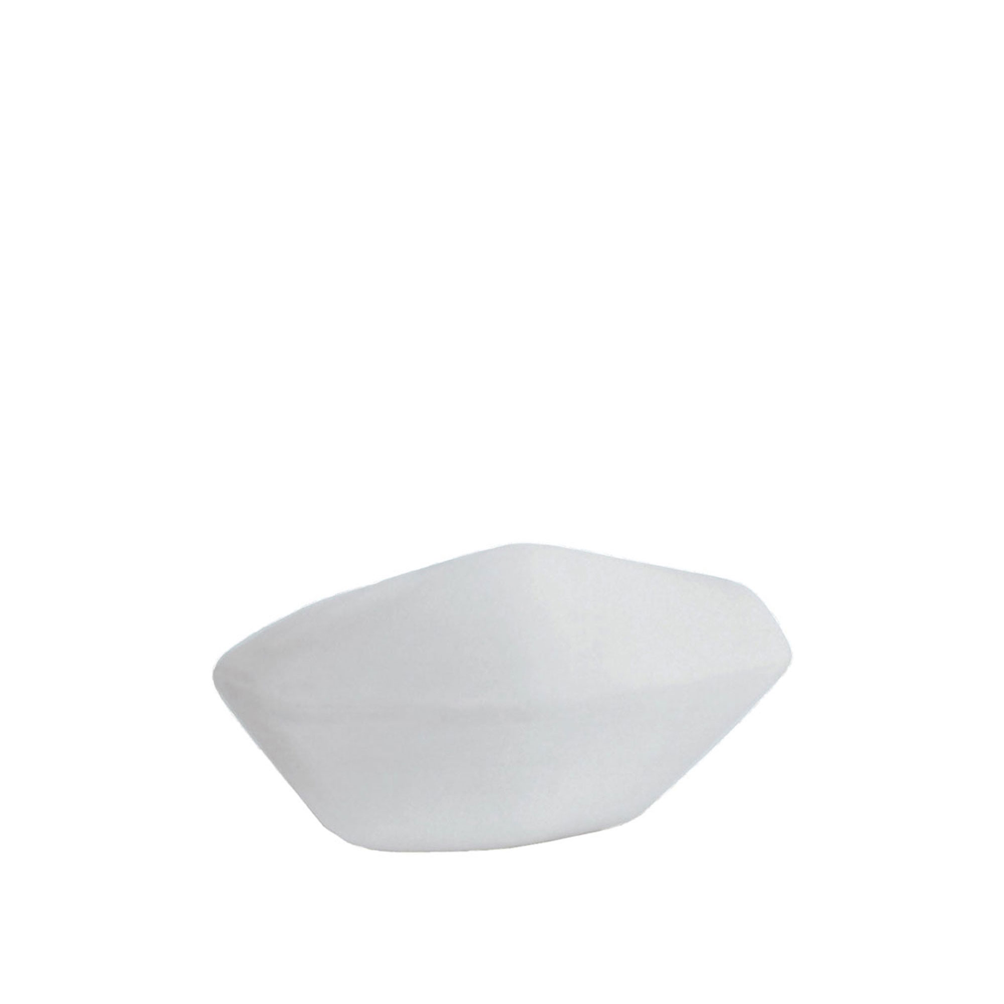 Oluce - Stones 208, Outdoor, Inkl. 1x E27 Max 25W Fluo - Golvlampor utomhus - Laudani & Romanelli - Vit