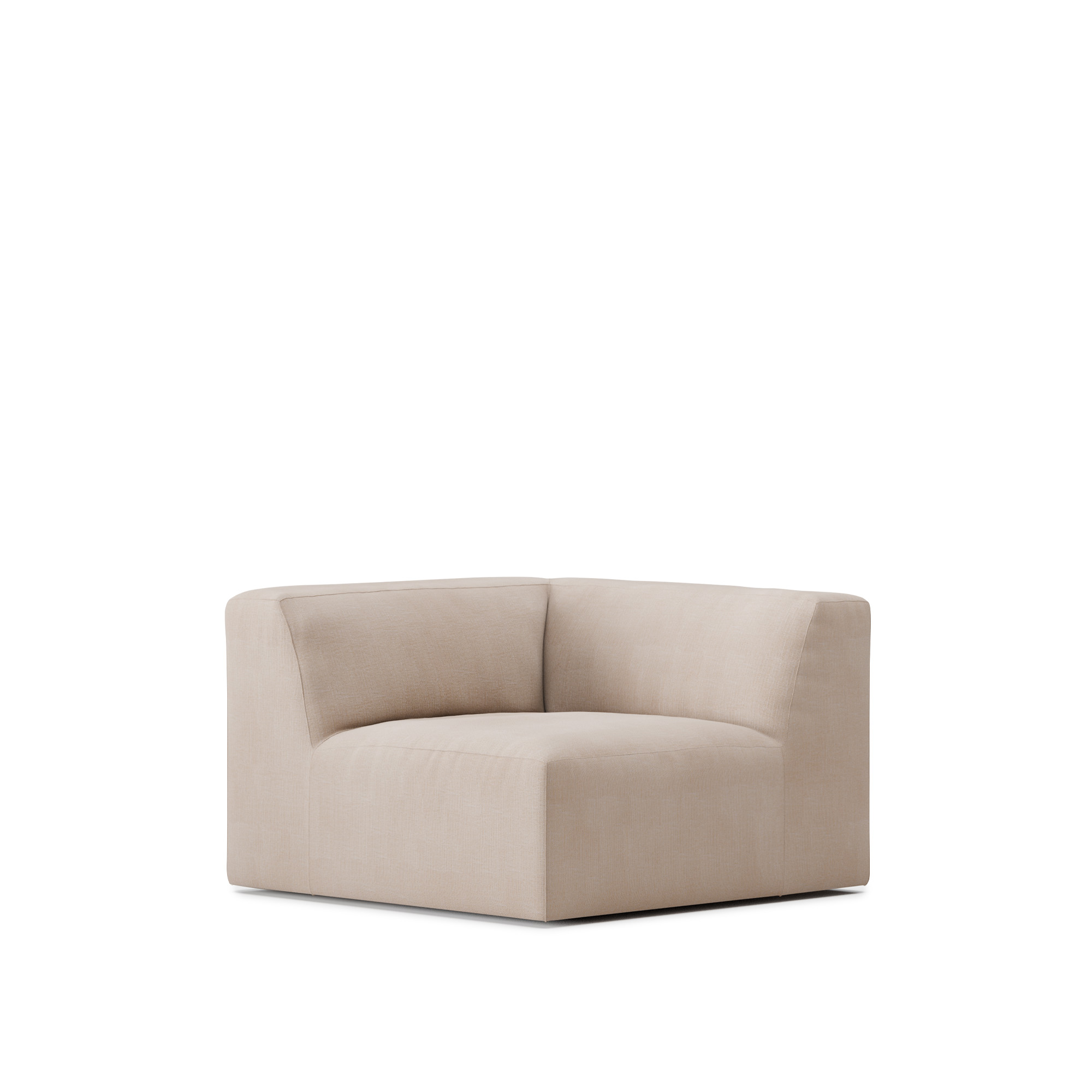 NO GA - Brick Corner Module - Shadow Beige 11 - NO GA Studio - Beige - Dun/Metall/Trä/Textilmaterial