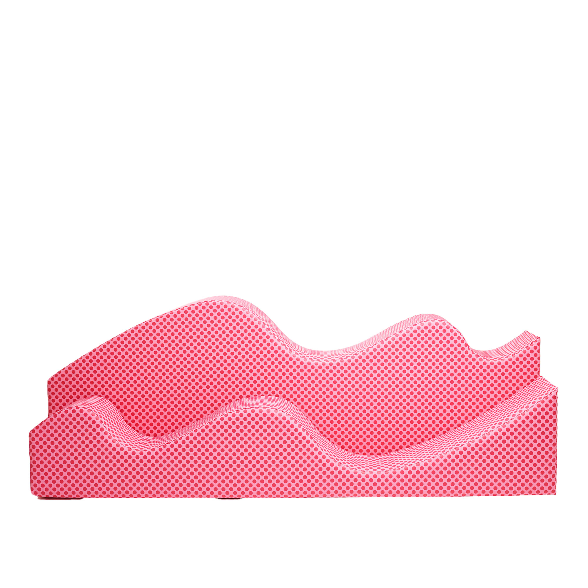 Poltronova - Superonda Special Sofa Pois - Soffor - Archizoom Associati - Rosa