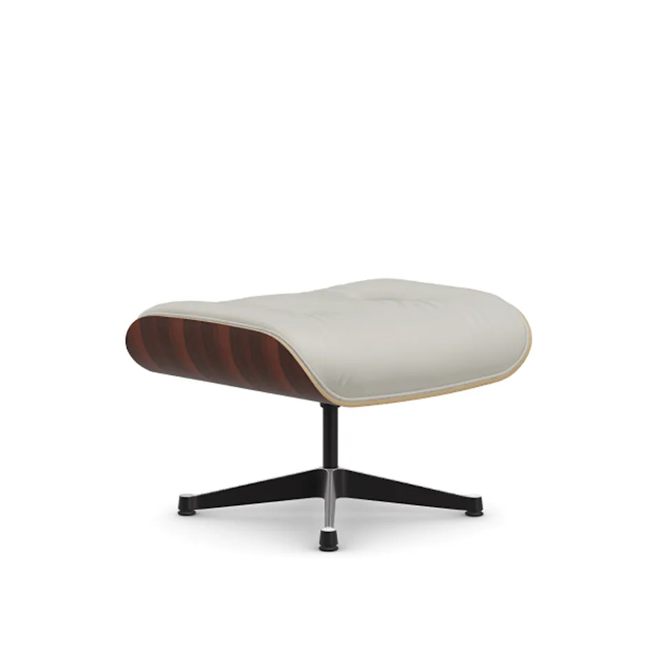 Lounge fotpall Santos Palisander Polished/Black