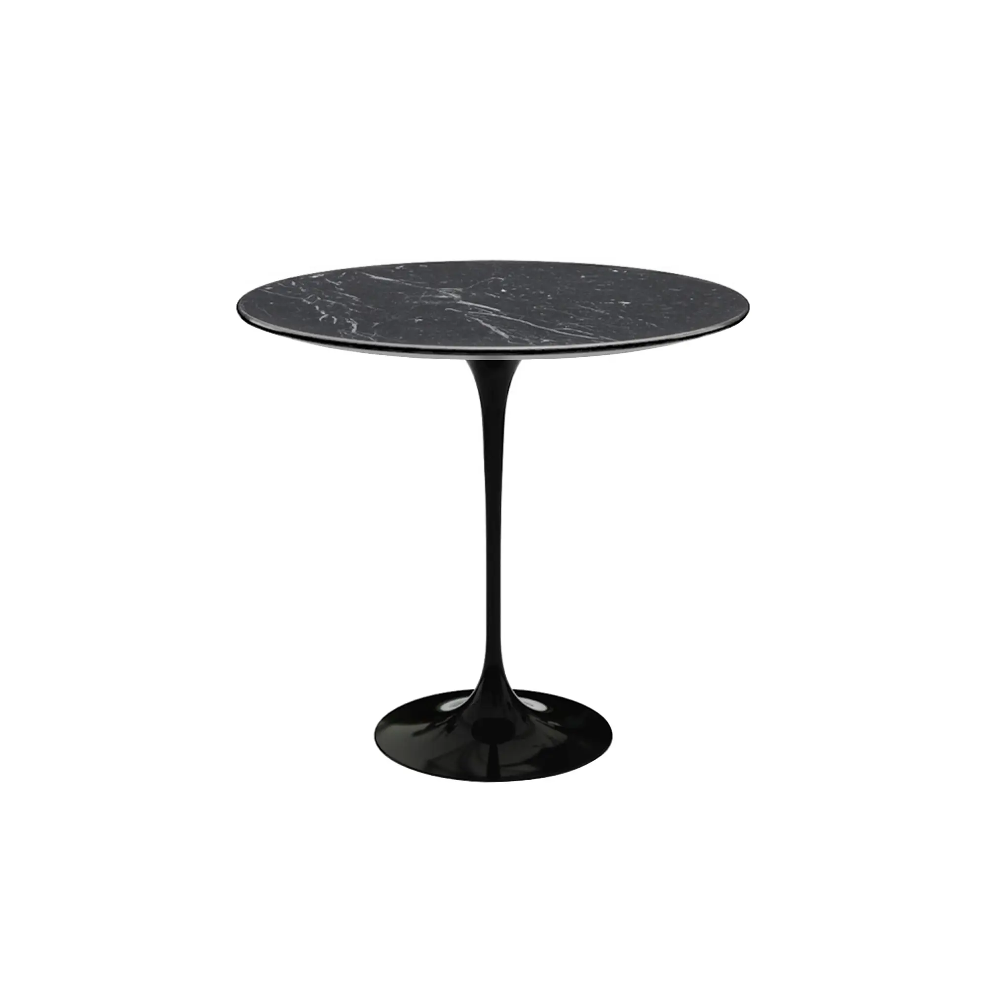 Saarinen Oval sidobord Black