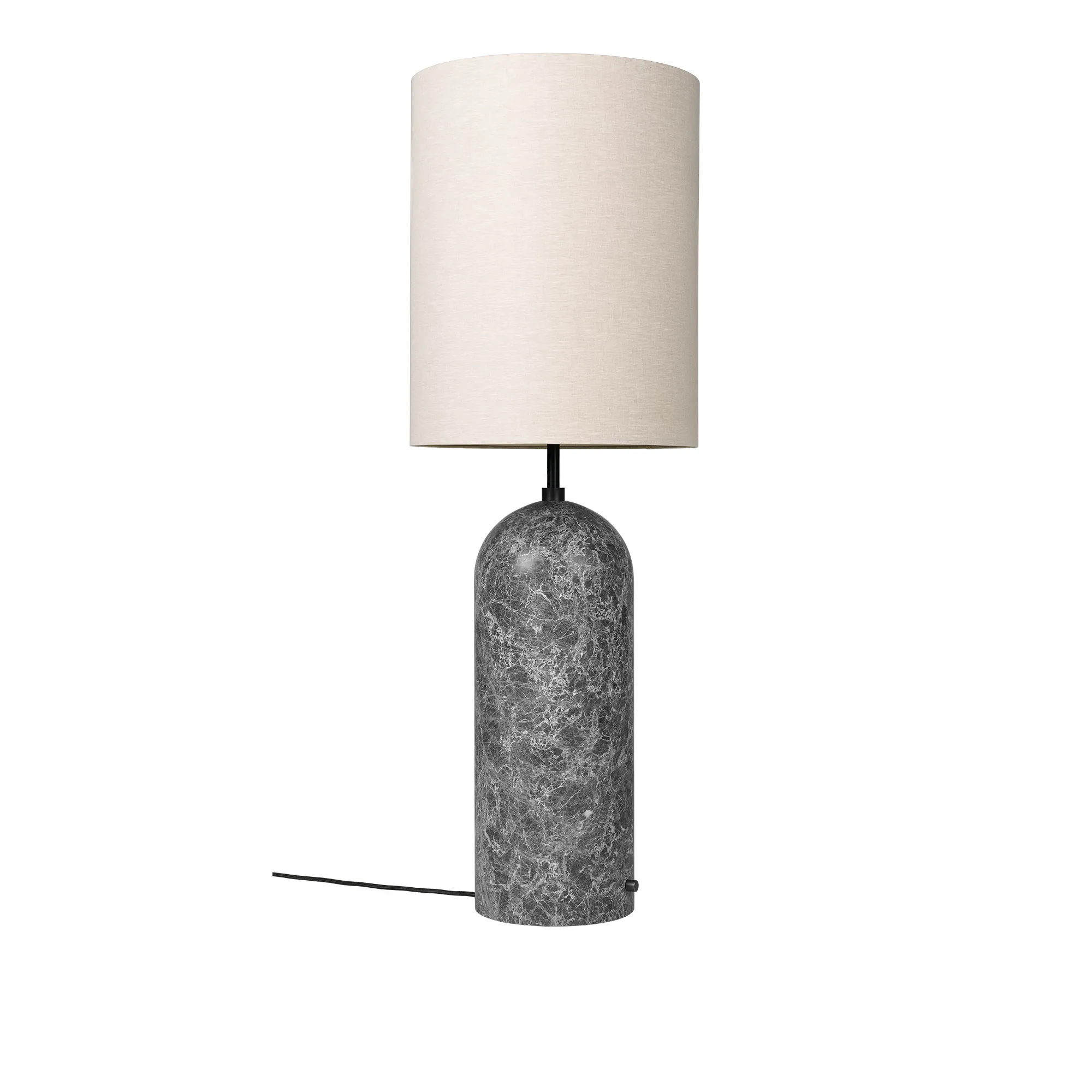 Gravity golvlampa XL High grå marmor