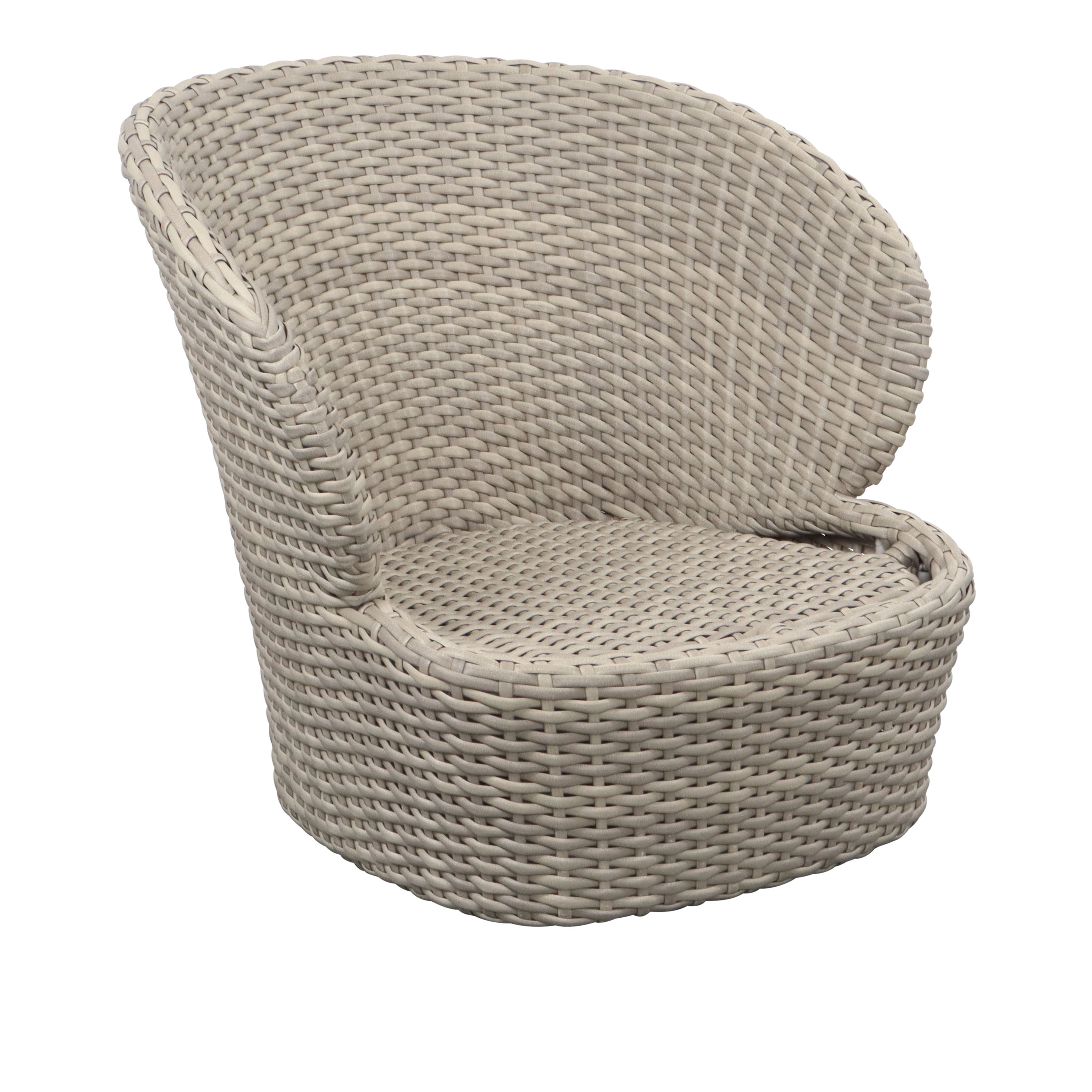 Cane-Line - Coast Loungefåtölj – Sand - Fåtöljer utomhus - Beige | Utemöbler - Loungemöbler - Fåtöljer Utomhus | Möbelexperten