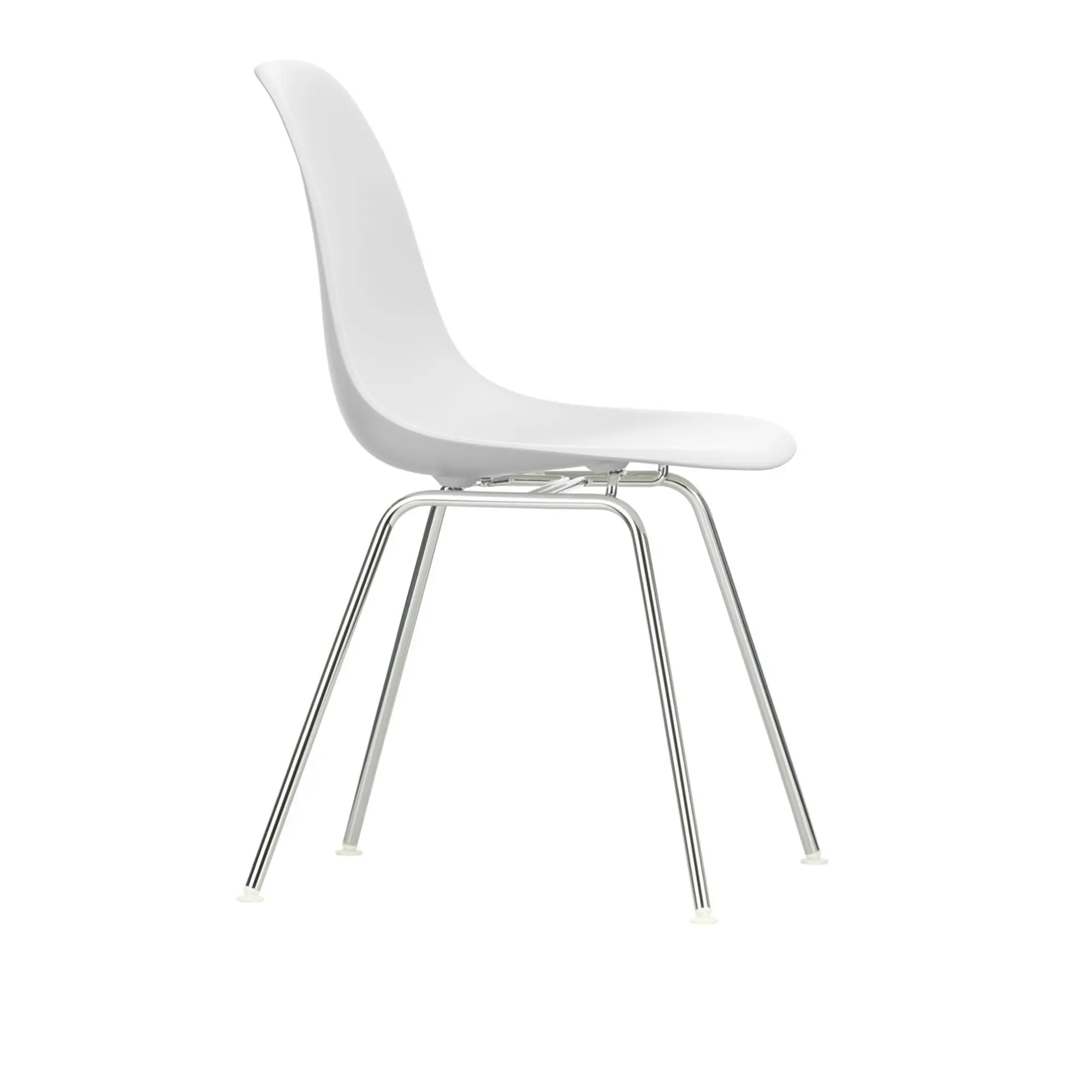 Eames RE Plastic Chair DSX stol Chrome