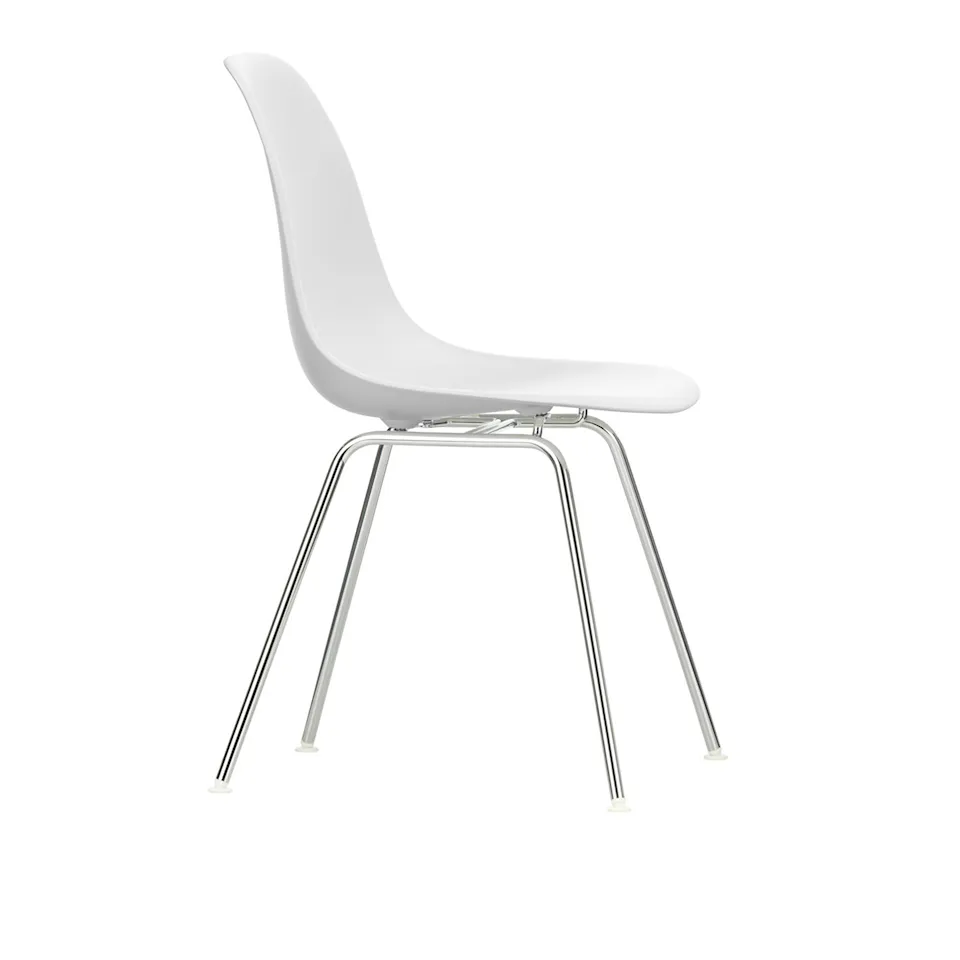 Eames RE Plastic Chair DSX stol Chrome