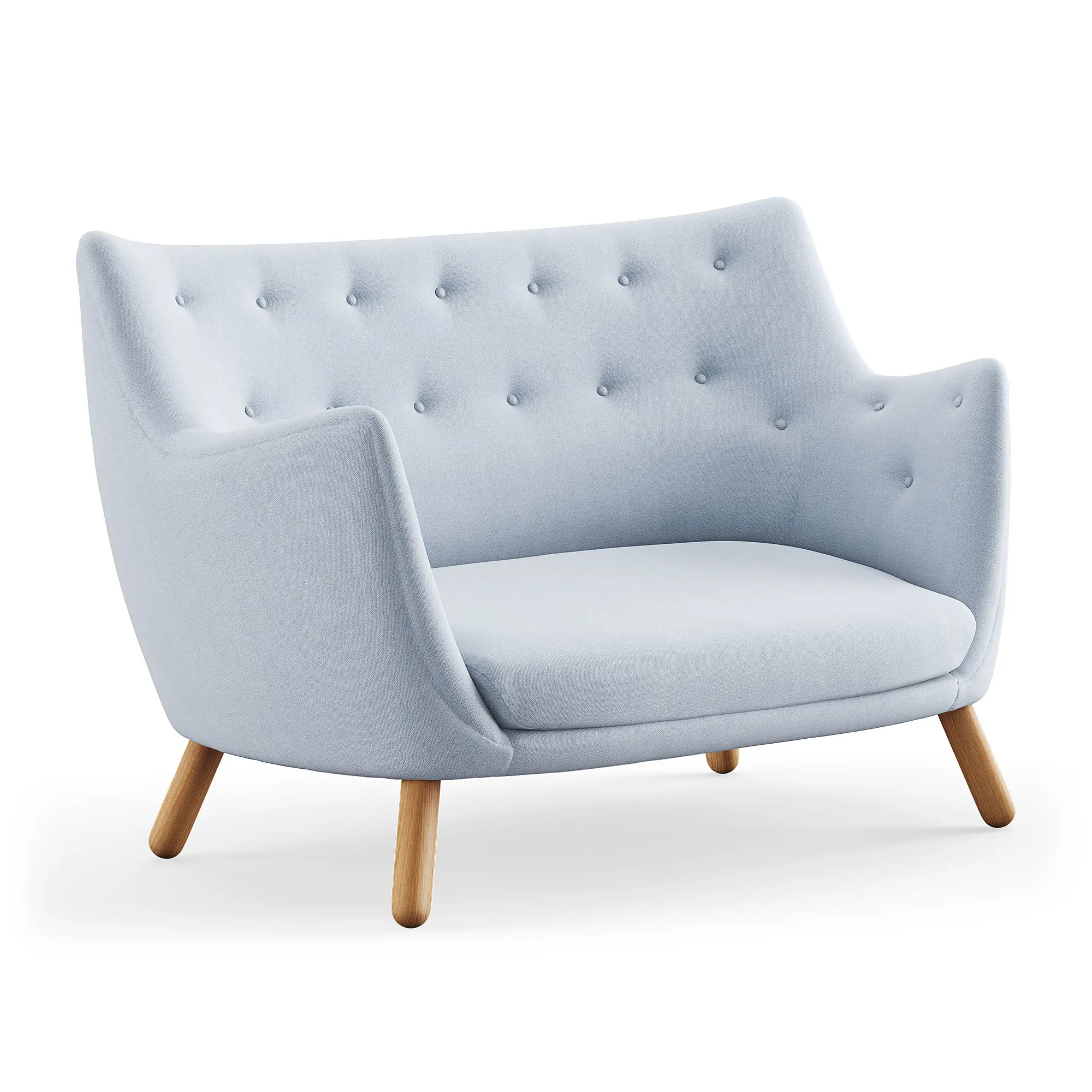 Poet sofa Dark oiled oak