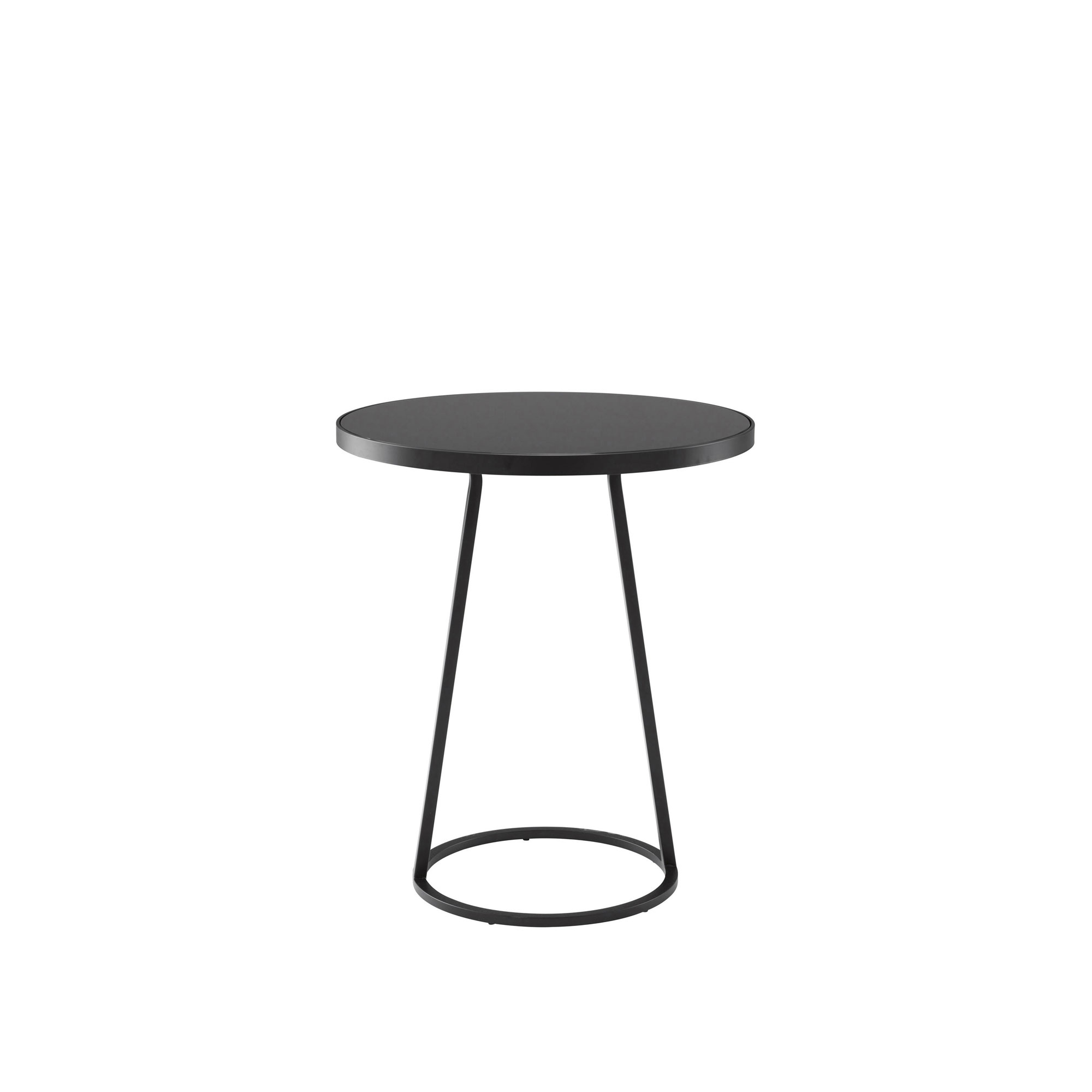 Ligne Roset - Circles Occasional Table Small - Småbord & sidobord - Maria Jeglinska - Svart - Metall