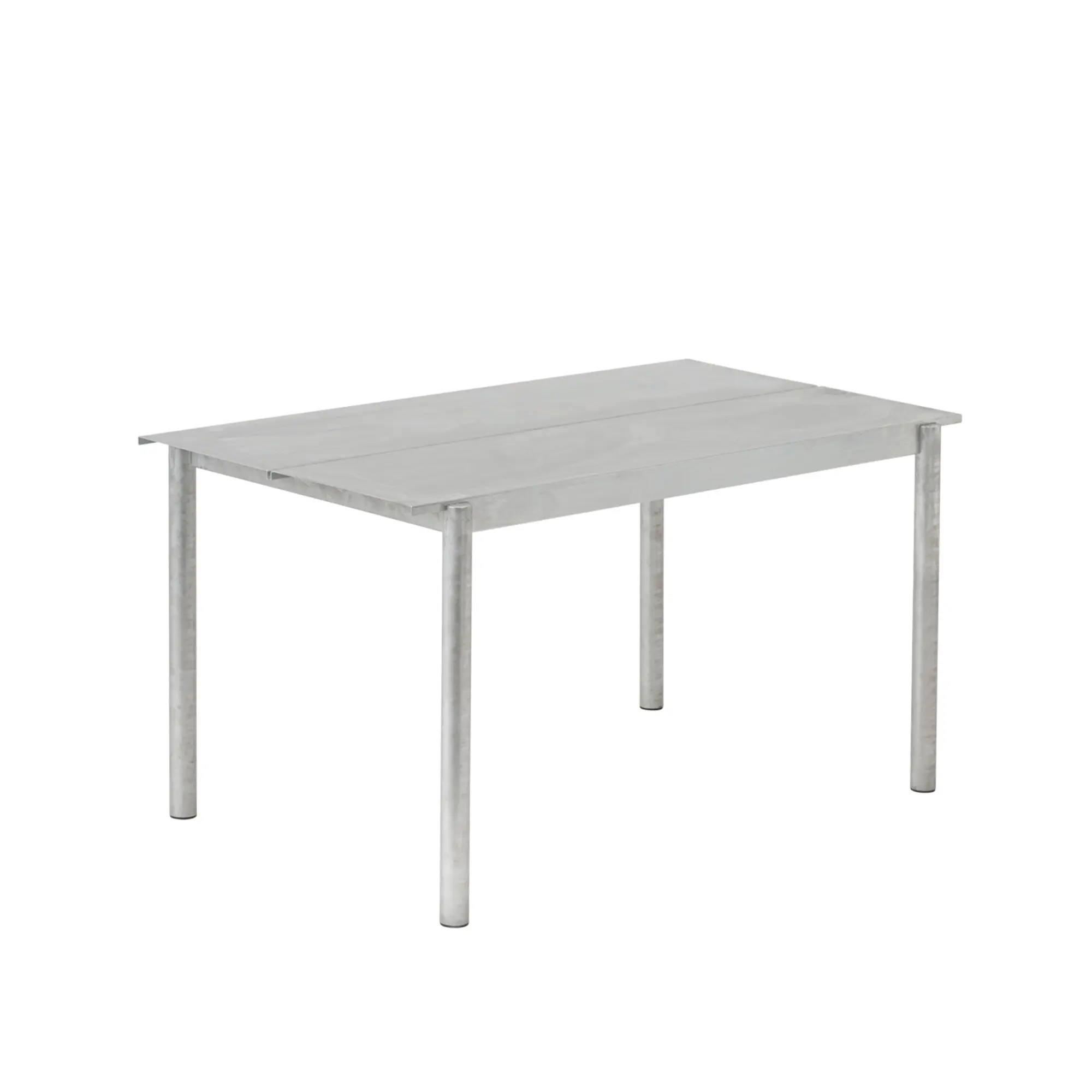 Linear steel table 140cm