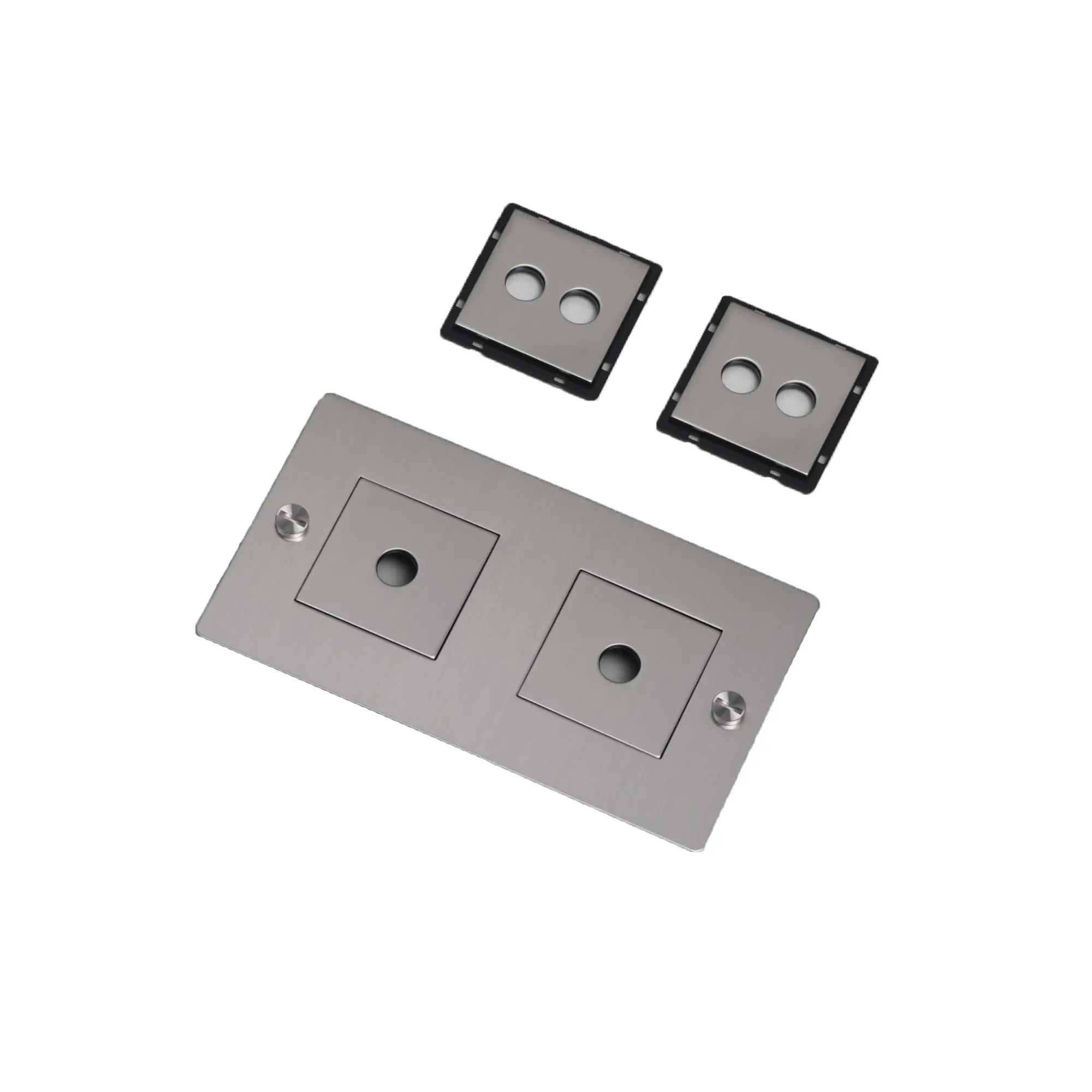 2G Wall Plate Horizontal With Infills
