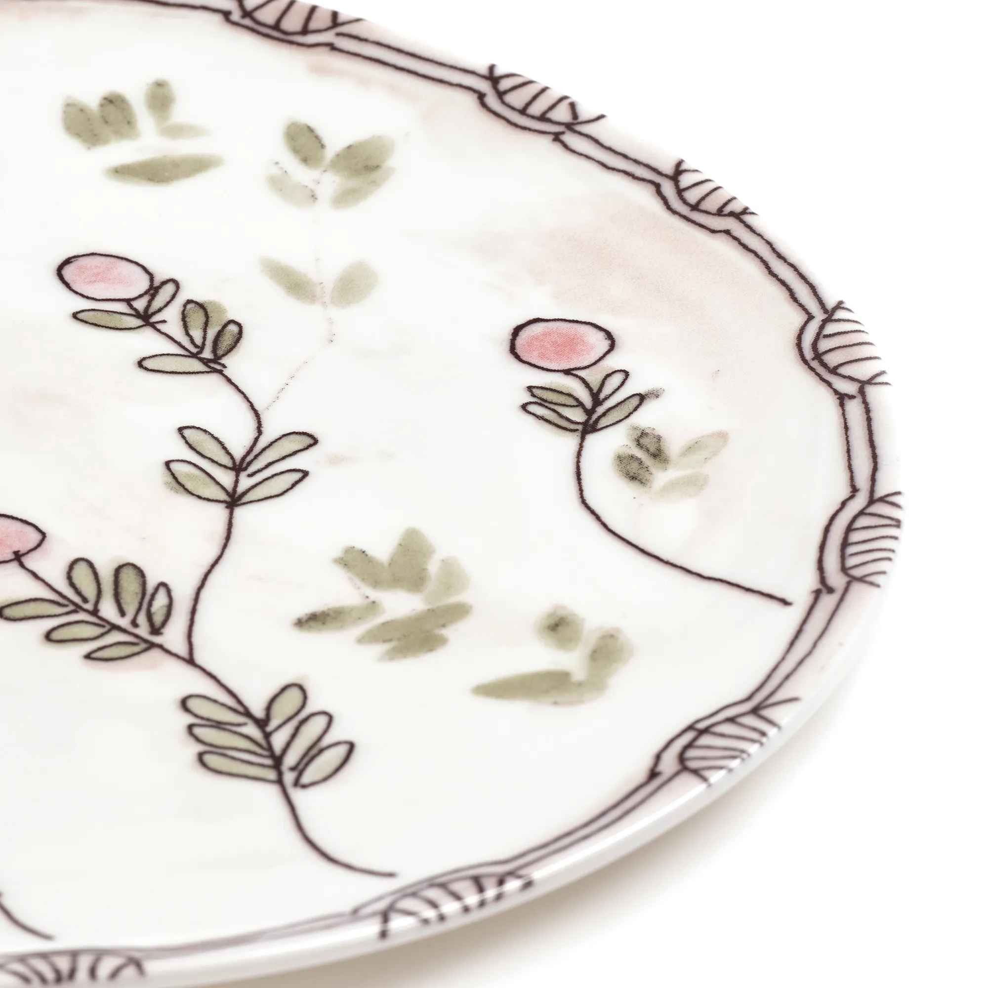 Serving Plate S Mirtillo Nude
