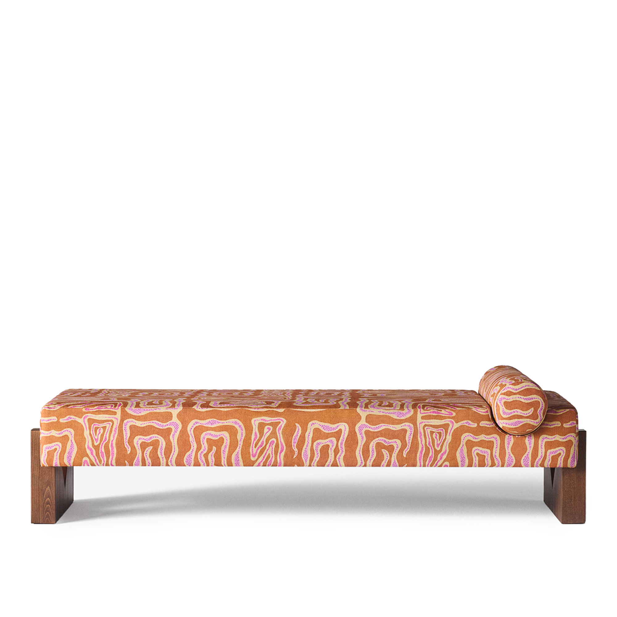 Dusty Deco - V Daybed Beaten Track Peach - Dagb&auml;ddar - Matthew Williamson - Orange - Linne