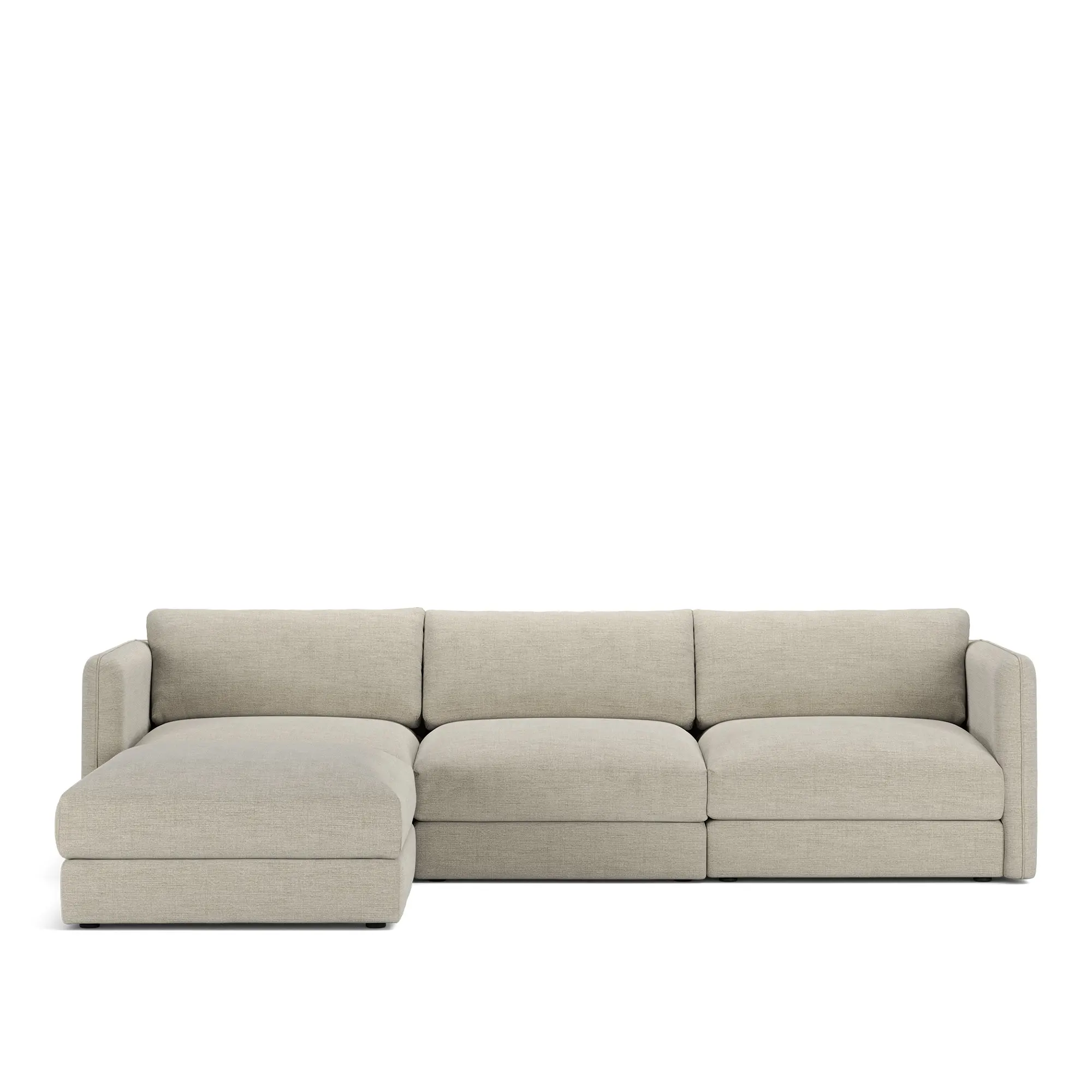 Pavarotti 03 3-seters sofa med fotskammel
