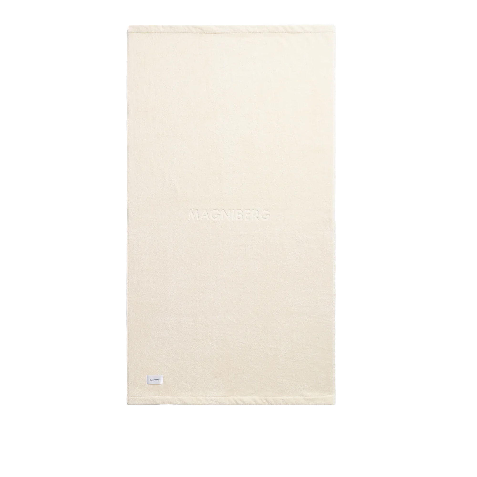 Magniberg - Gelato Bath Sheet 100x180 cm - 150 Coconut White - Handdukar och badlakan - Vit