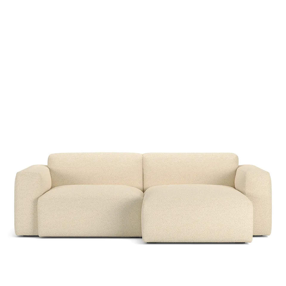 Brick 2-Seater Chaise Lounge Right, Emmi 30
