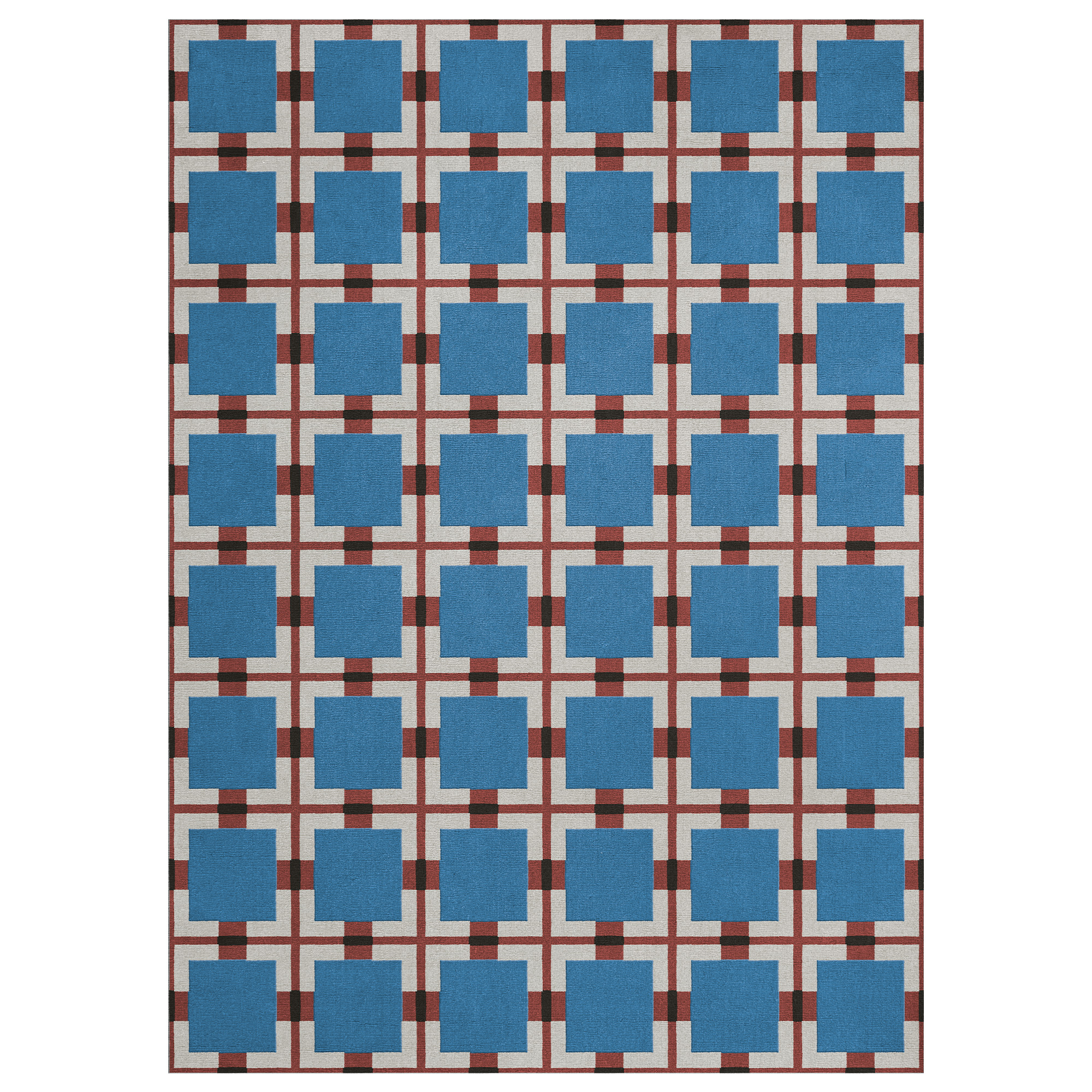 Layered - Evelina Kroon Wool Berry Rain 140 x 200 - Ullmattor - Evelina Kroon