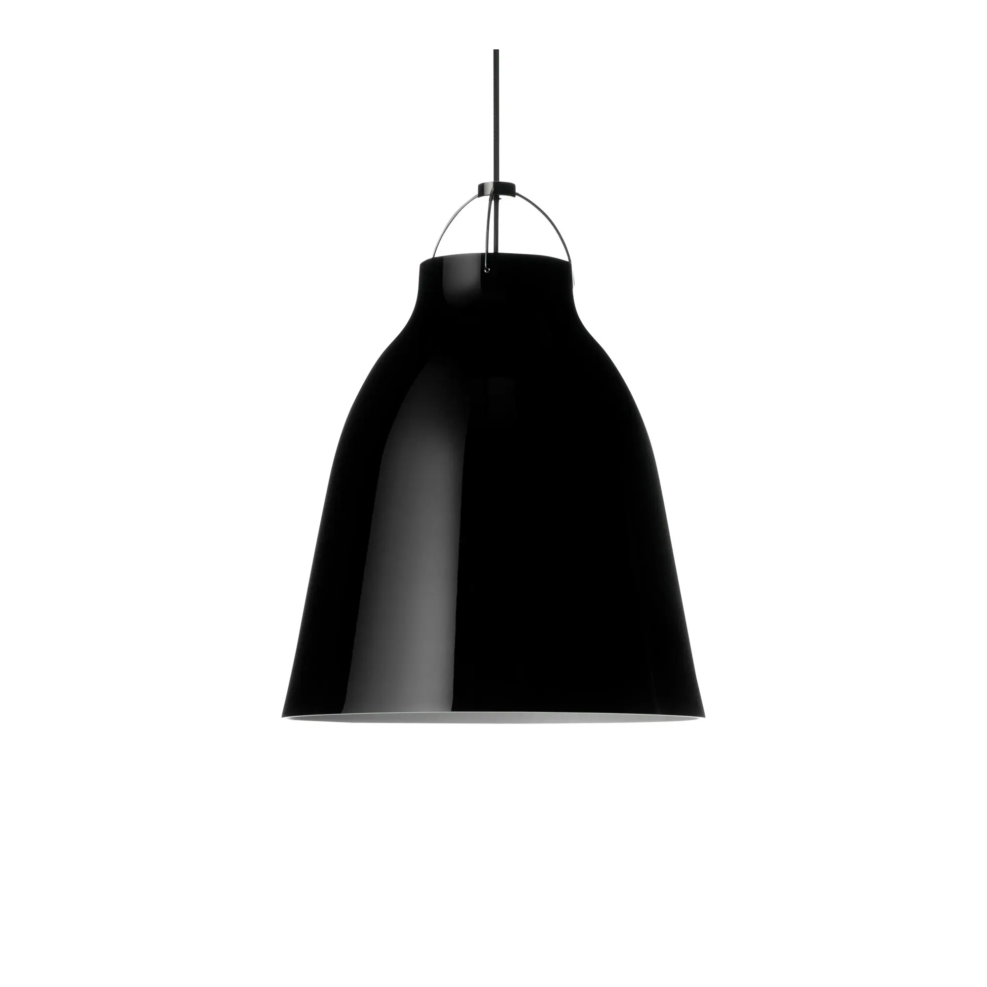 Caravaggio P3 pendellampa Black