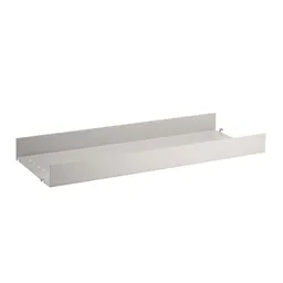 Metalen plank met hoge rand 78 x 30 cm