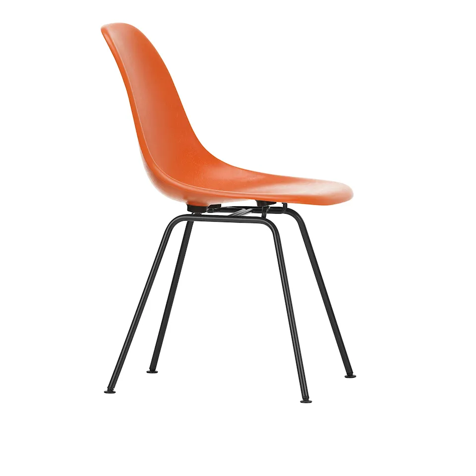 Eames Fiberglass Chair DSX stol Basic Dark