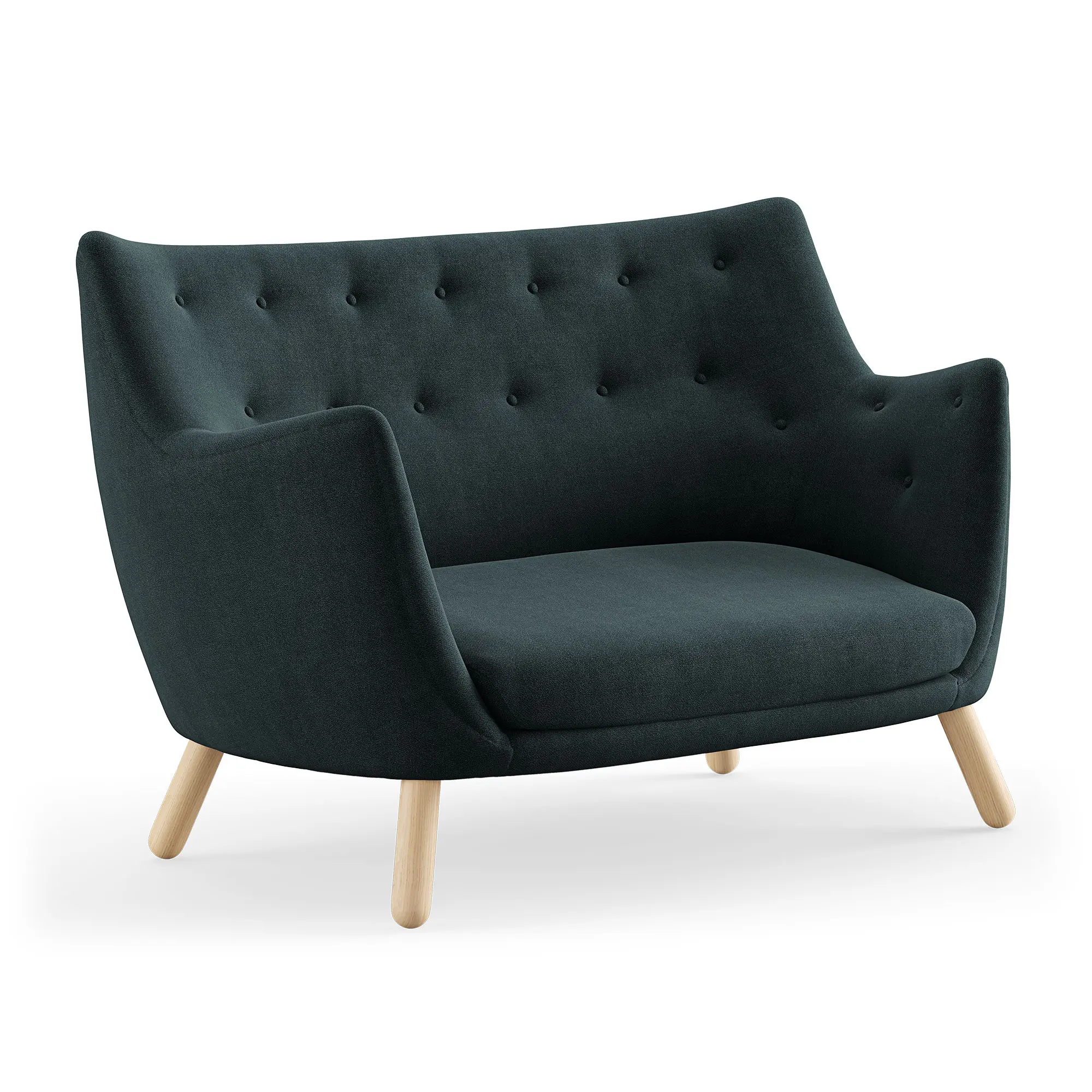 Poet sofa Light oiled oak