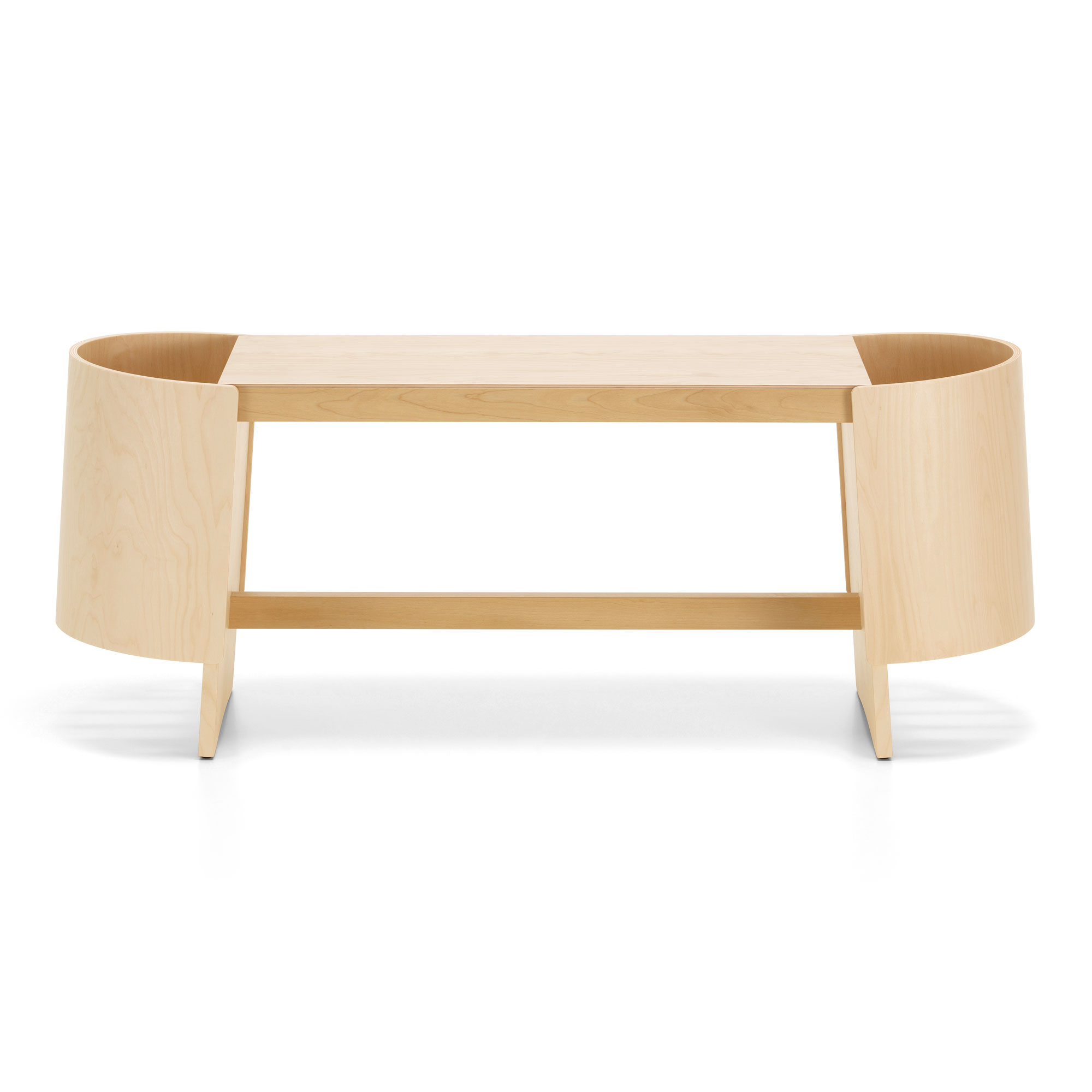 Artek - Kiulu Bench A Natur - Bänkar - Koichi Futatsumata - Träfärgad - Trä