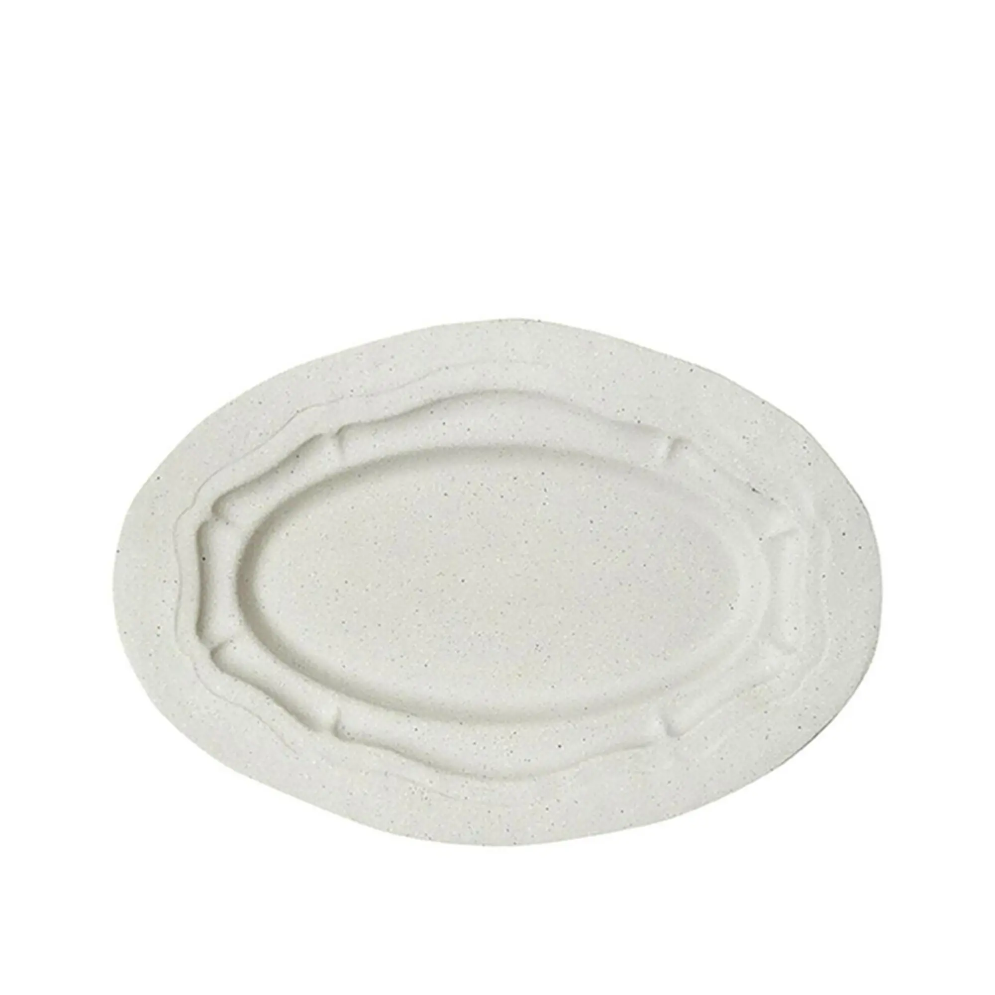 Refectoire Oval Dish M Sable Mat