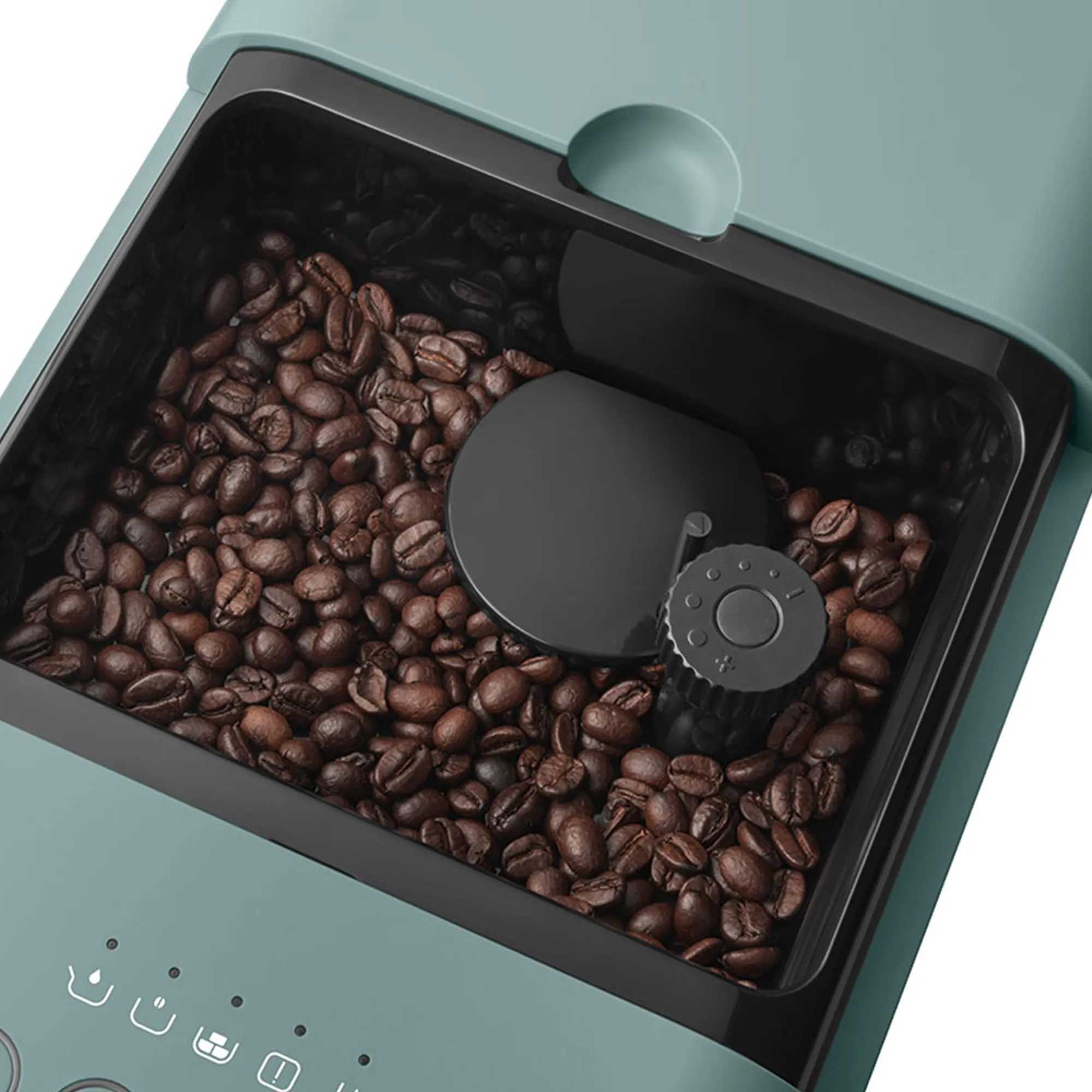 Smeg Automatic Coffee Machine With Steam Wand Emerald Green