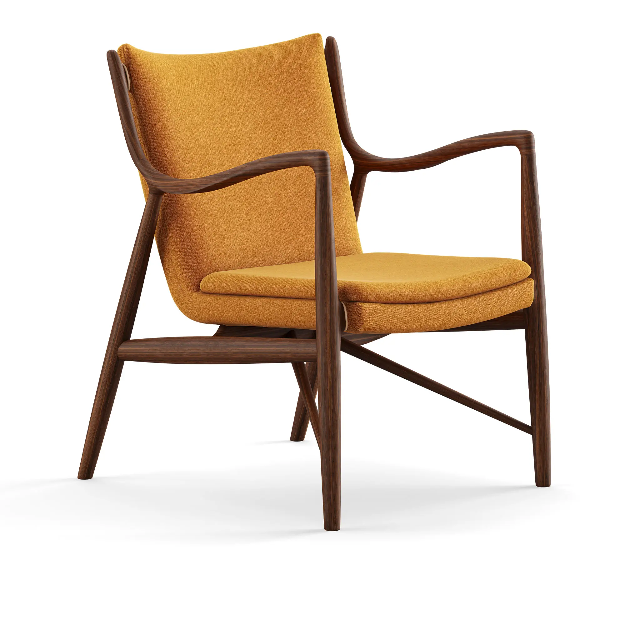 45 fåtölj Walnut