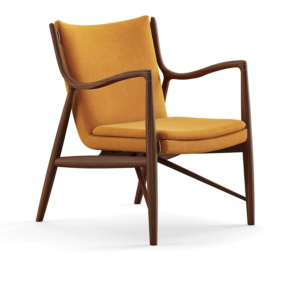 45 fåtölj Walnut