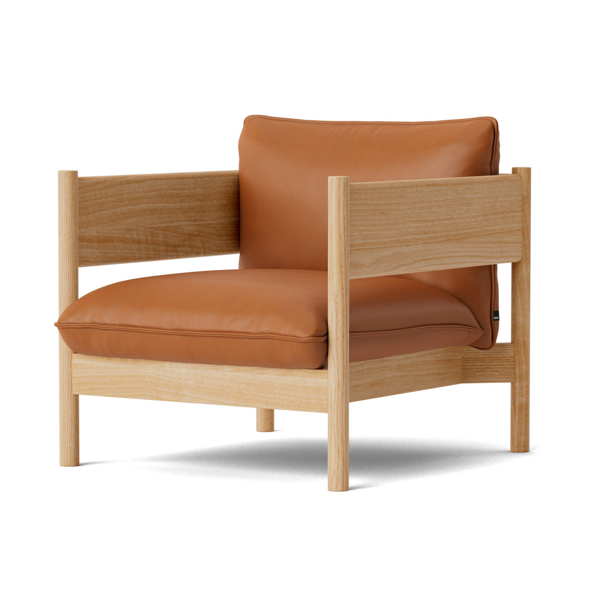 HAY - Arbour Club Armchair Nevada NV2488 / Oiled Waxed Oak - Fåtöljer - designer_andreas_engesvik,Daniel Rybakken - MDF/Trä