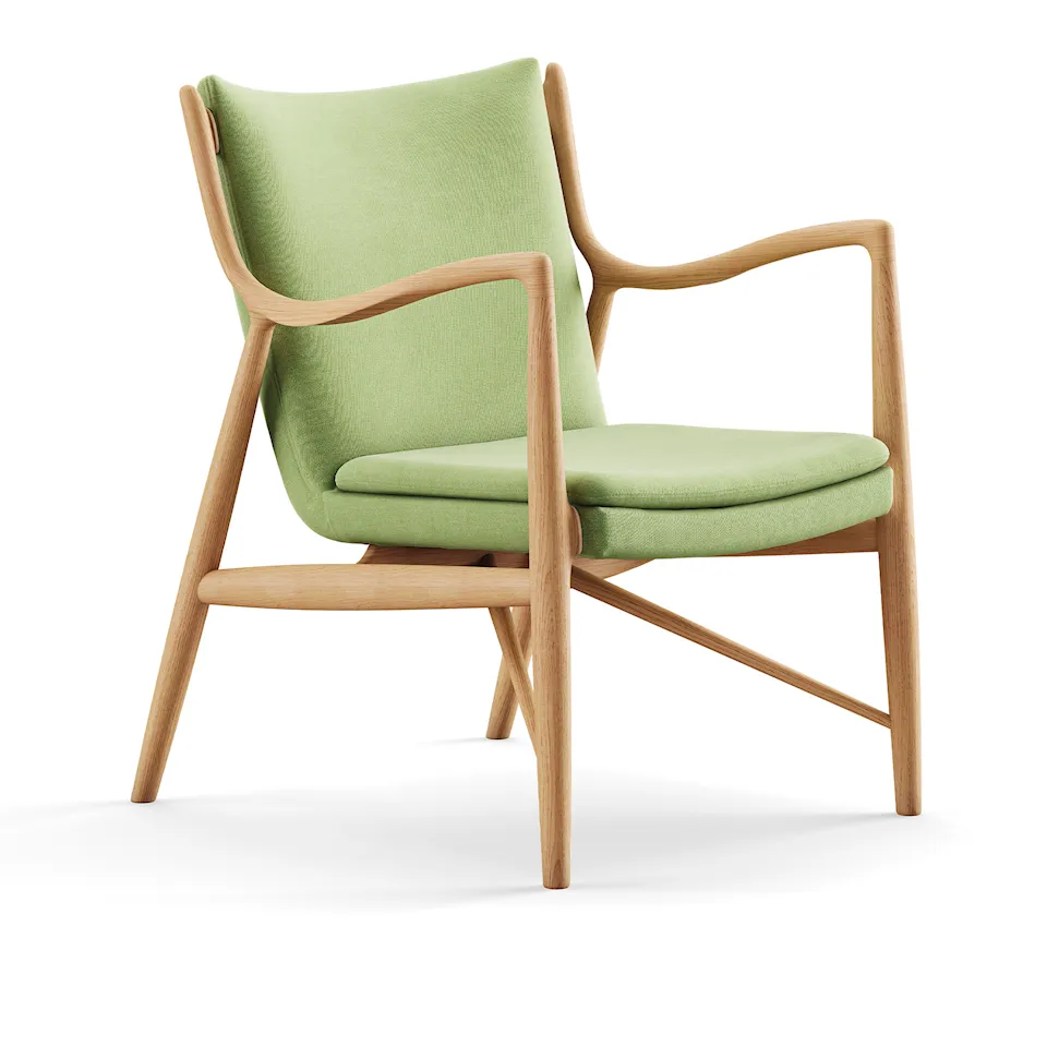 45 fåtölj Dark oiled oak