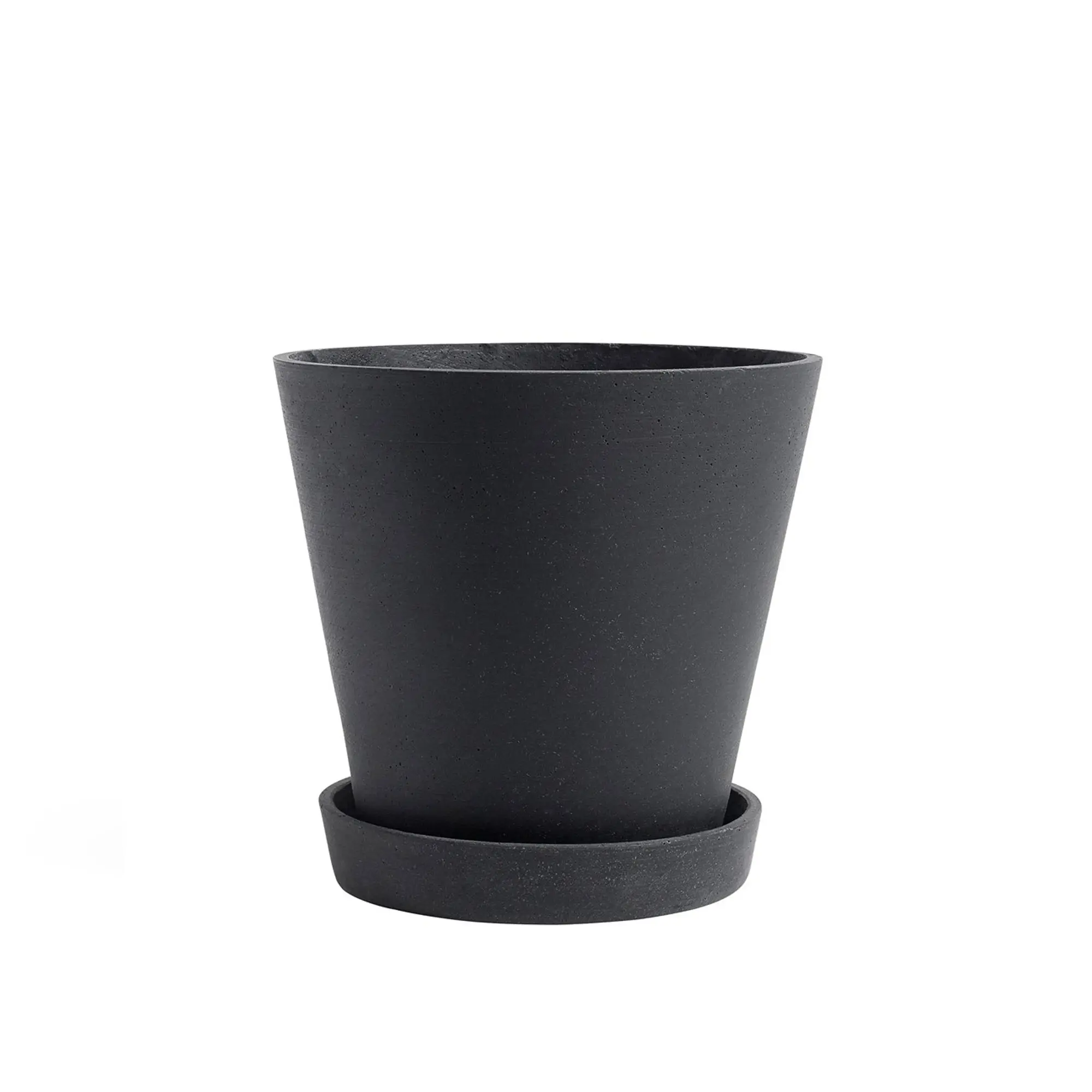 Flowerpot potte & fat Black