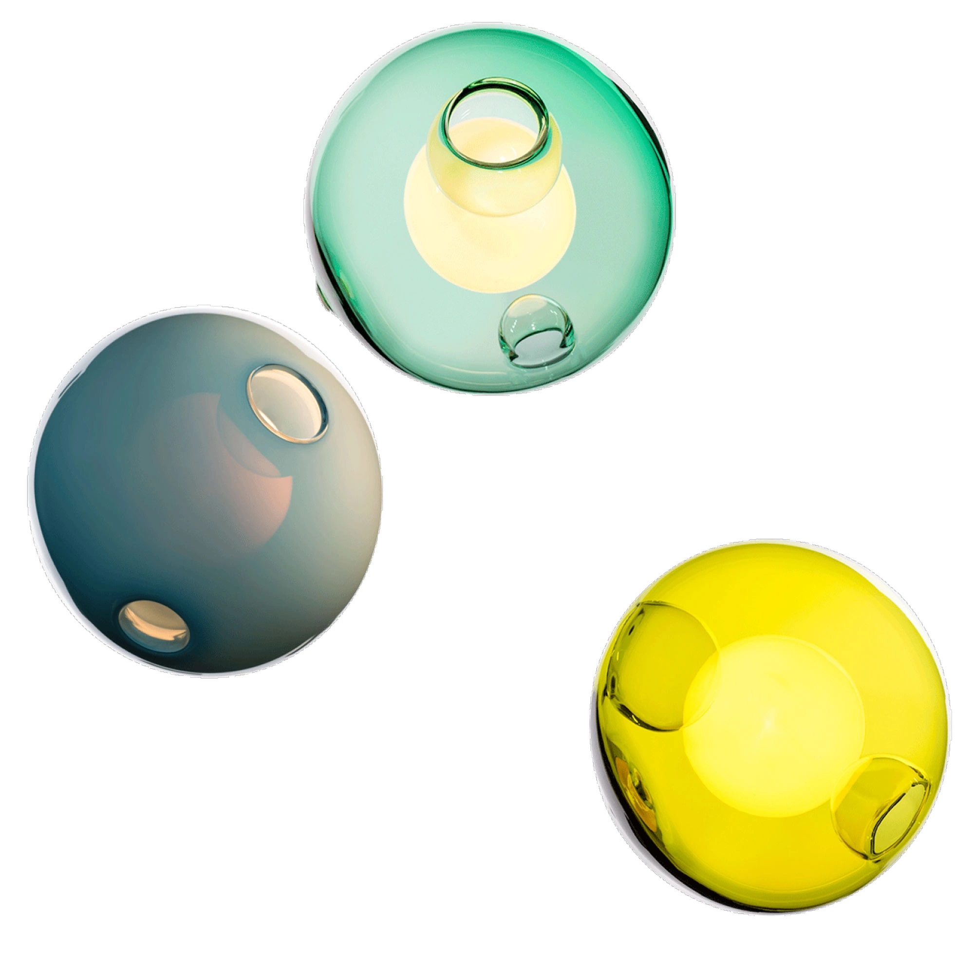 Bocci - 28.3 Random, Multi - 08 Xenon - Pendellampor - Omer Arbel - Flerfärgad