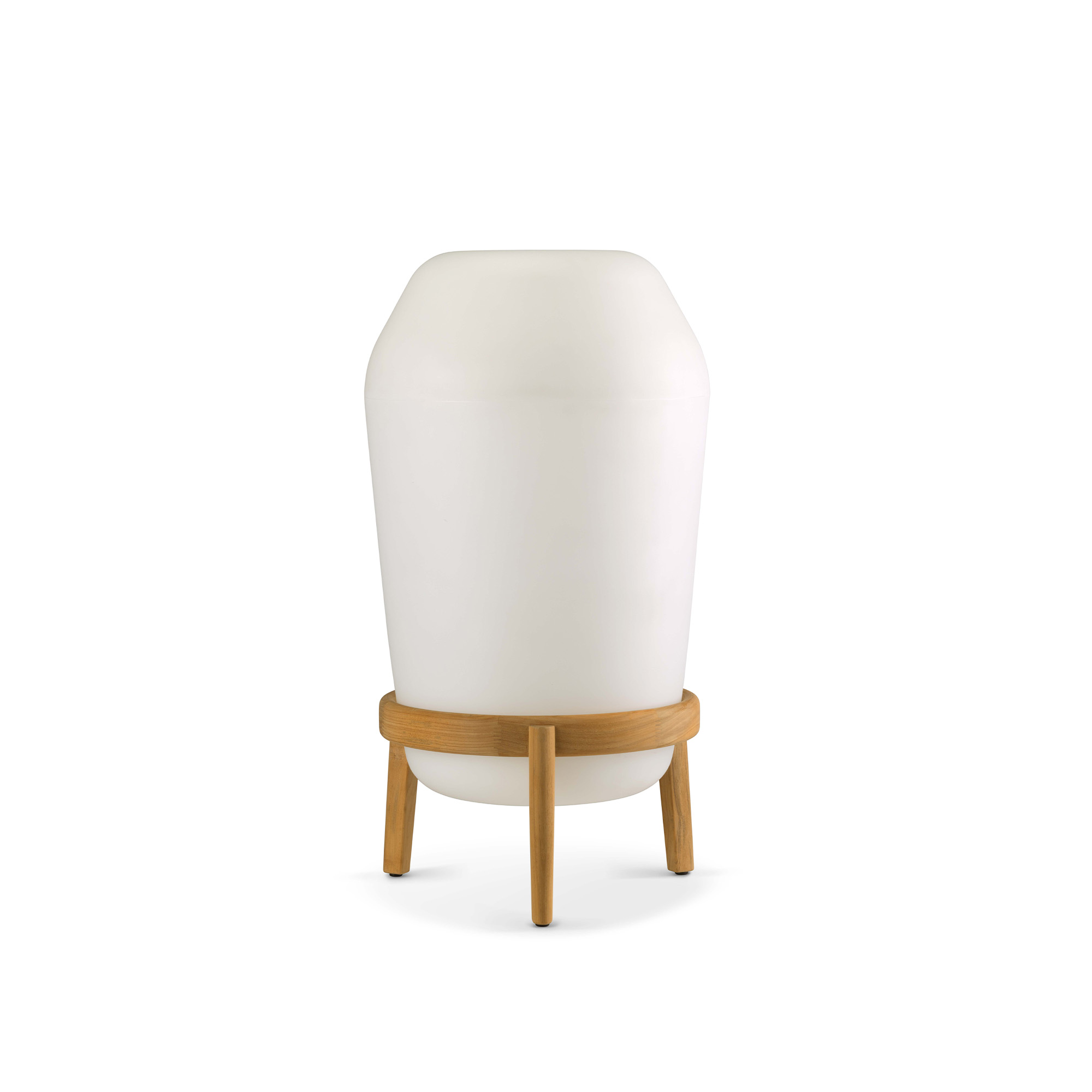 Dedon - Loon Floor Lamp L - Golvlampor utomhus - Sebastian Herkner - Vit