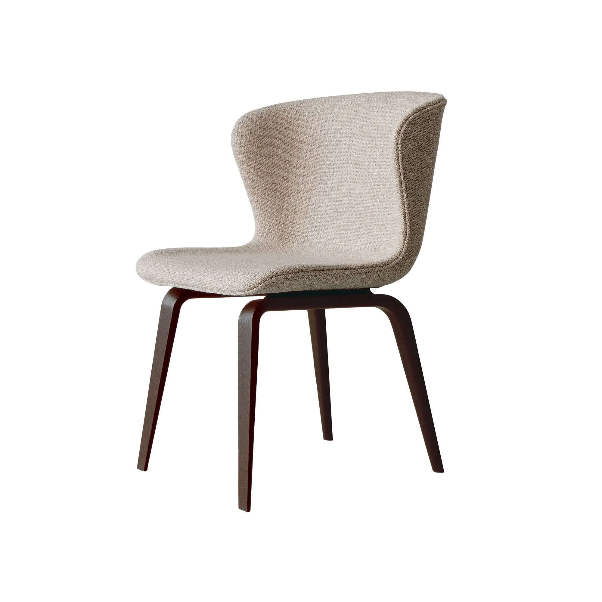 Pipe Chair Wood Smoked Legs