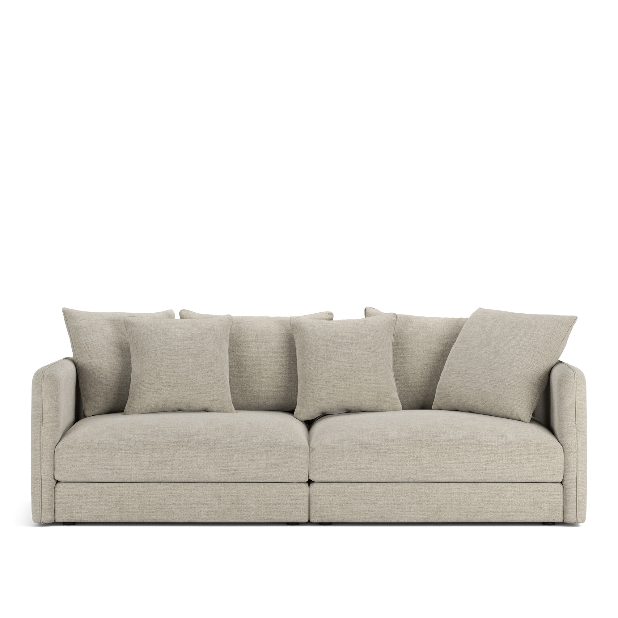 NOGA - Pavarotti 2.5-Seater, Removable Cover, Cushion Variant 01, Sienna 102 - Soffor - Gr&aring;