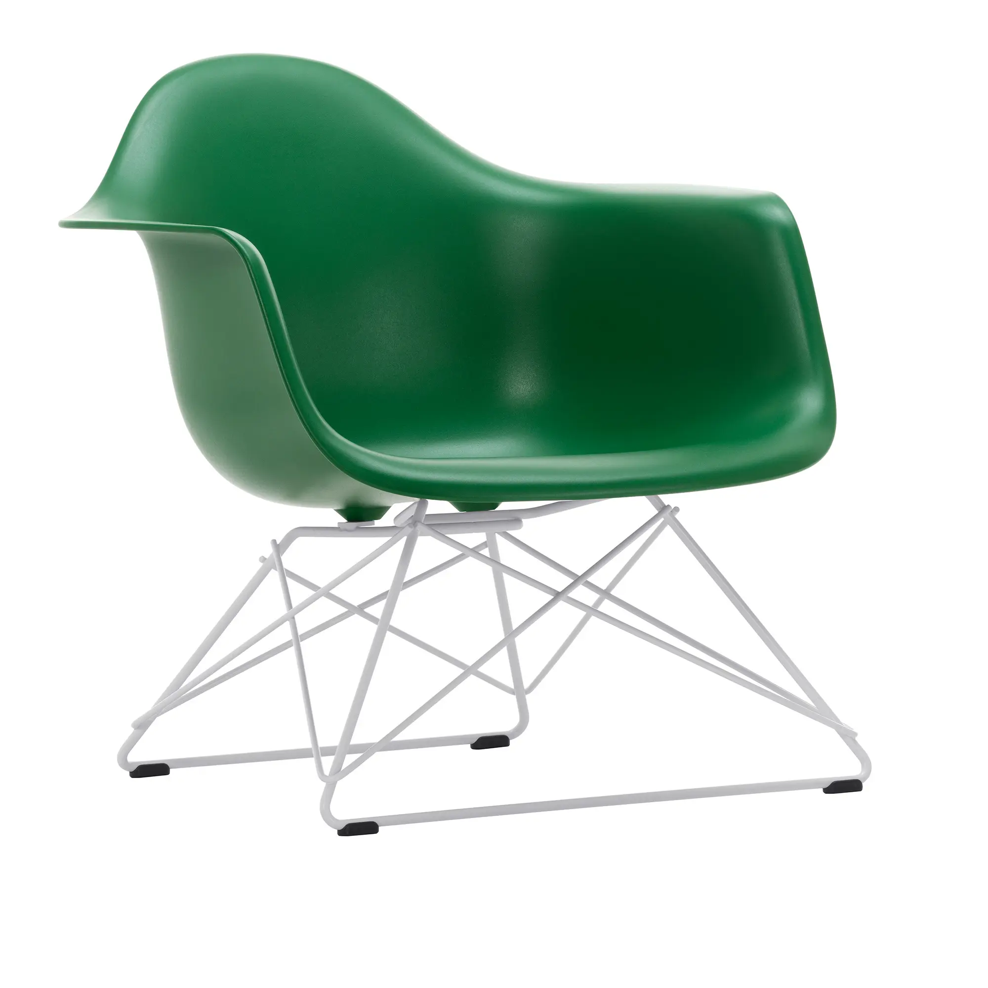 Eames RE Plastic Armchair LAR fåtölj White