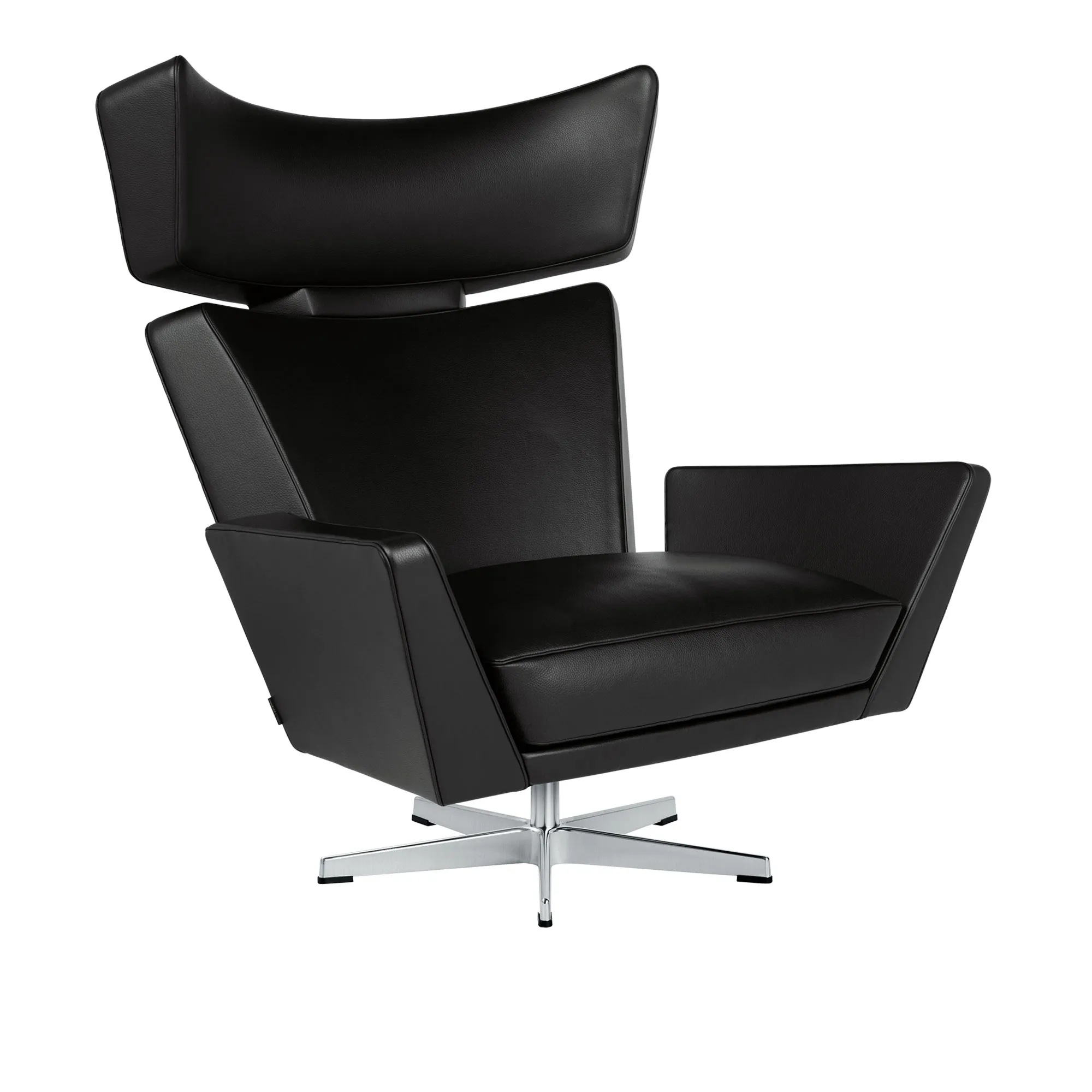 4201 Oksen lenestol Satin Polished