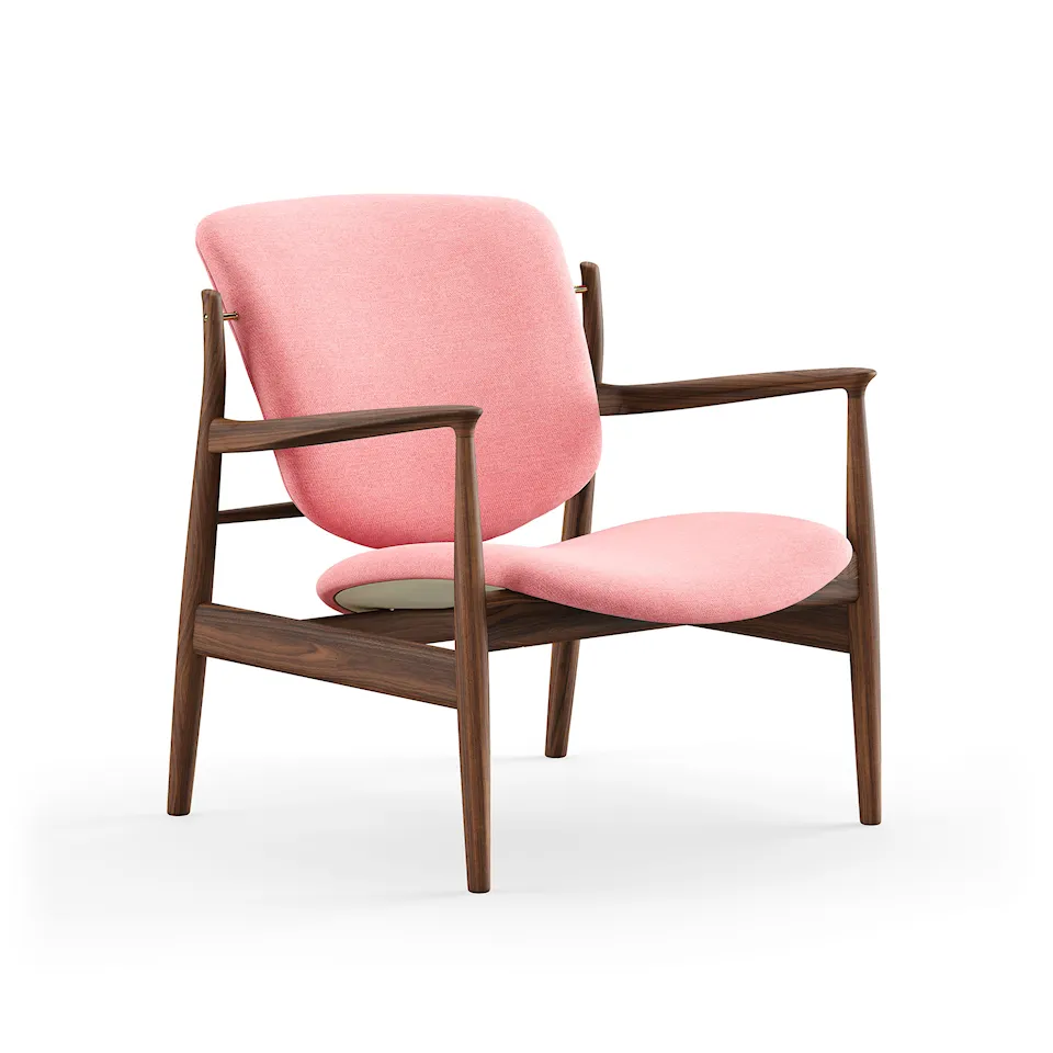 France fåtölj Walnut