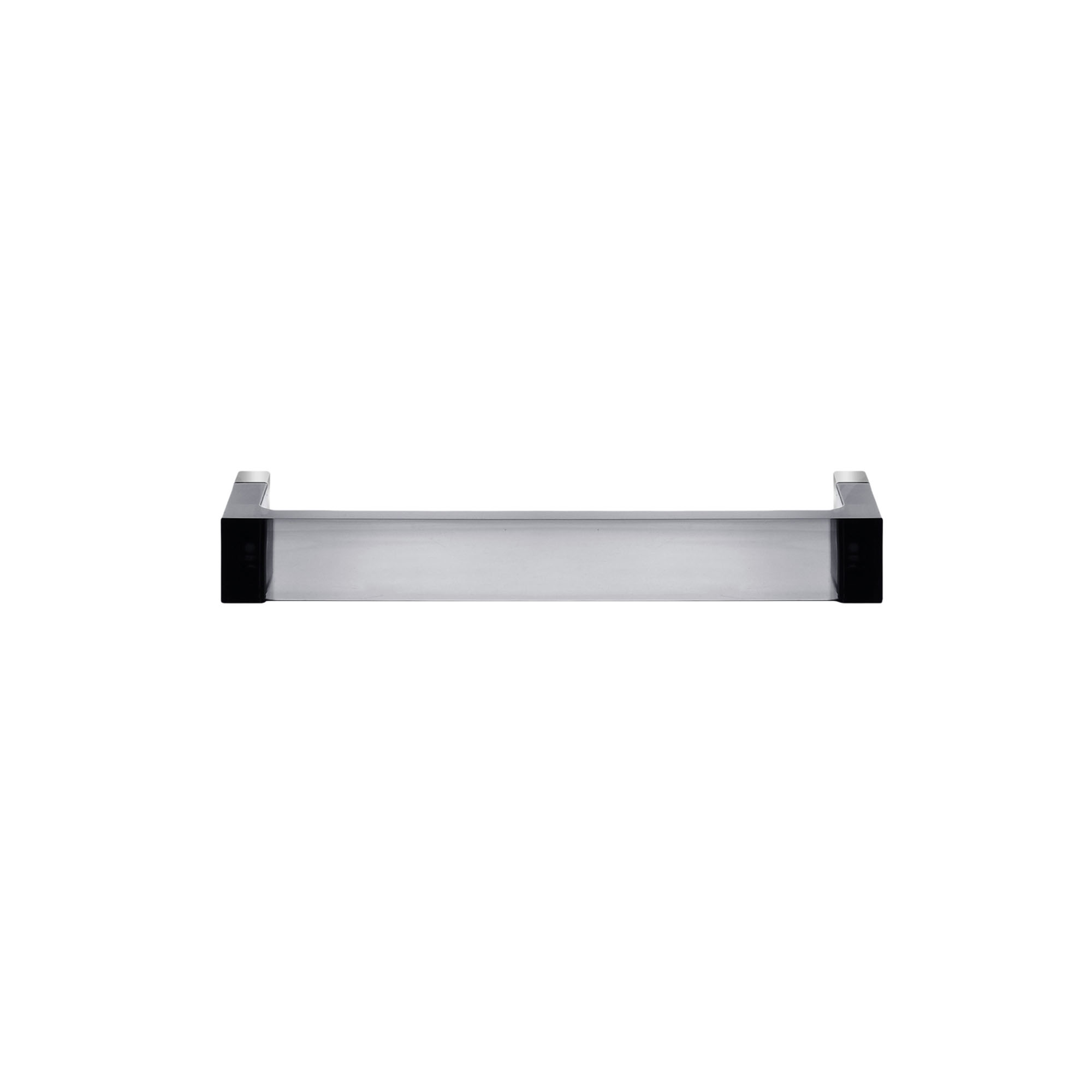 Kartell - Rail Towel Rack 30 cm Smoke - Handdukshängare - Ludovica + Roberto Palomba - Grå