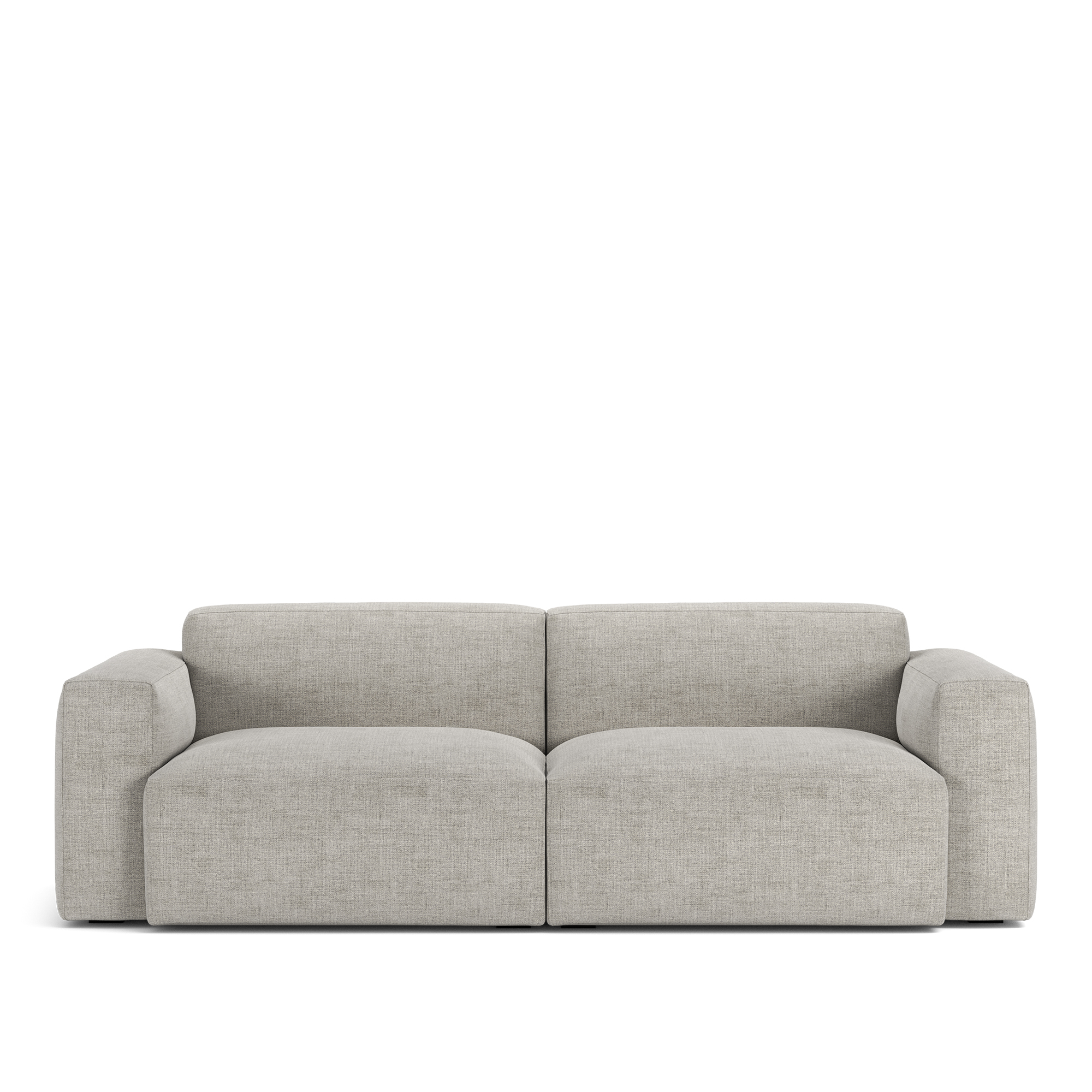NOGA - Brick 2-Seater Sofa Sienna 103 Fixed Upholstery - Soffor