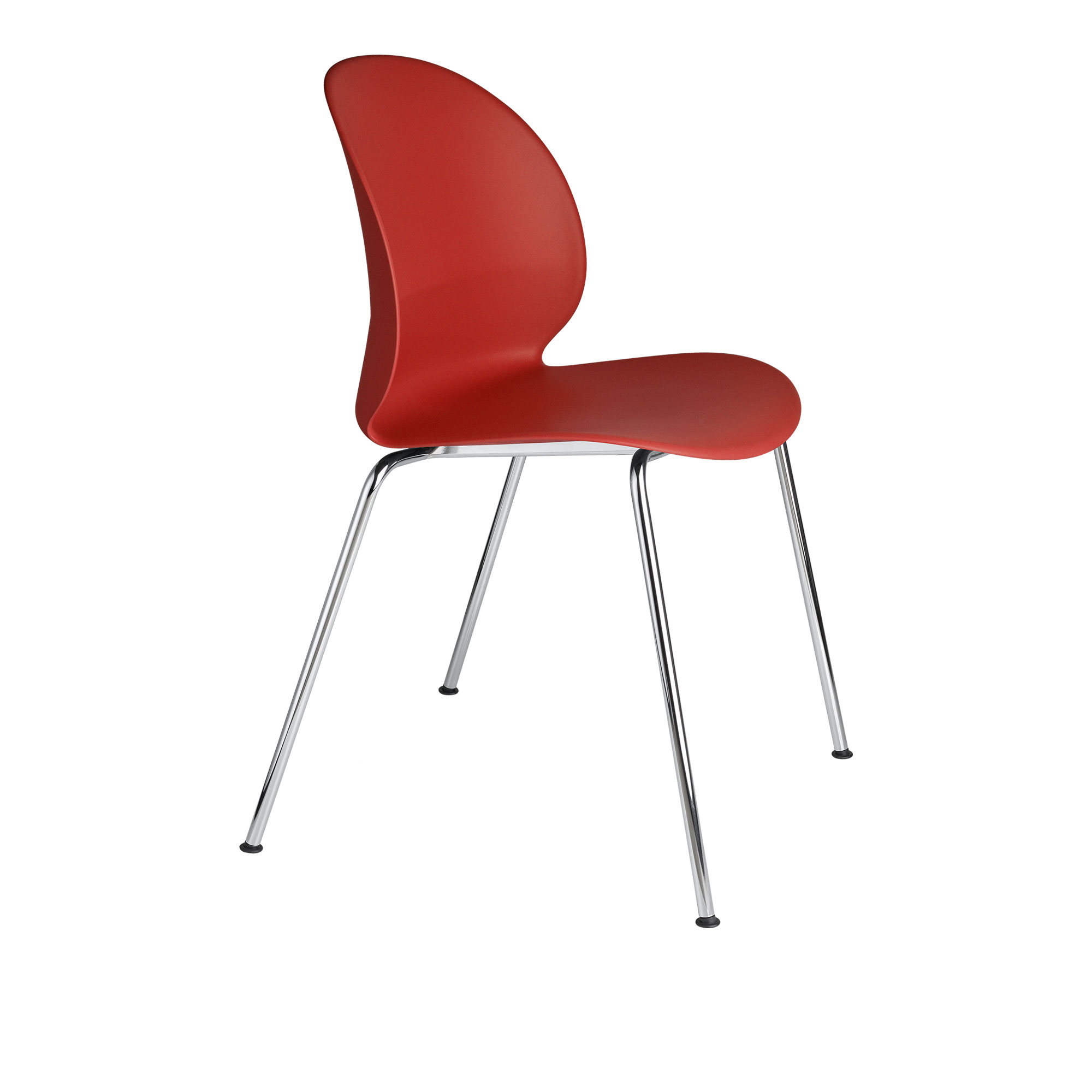 Fritz Hansen - N02-10 Recycle Dark Red - Matstolar - Nendo - Röd - Metall/Plast